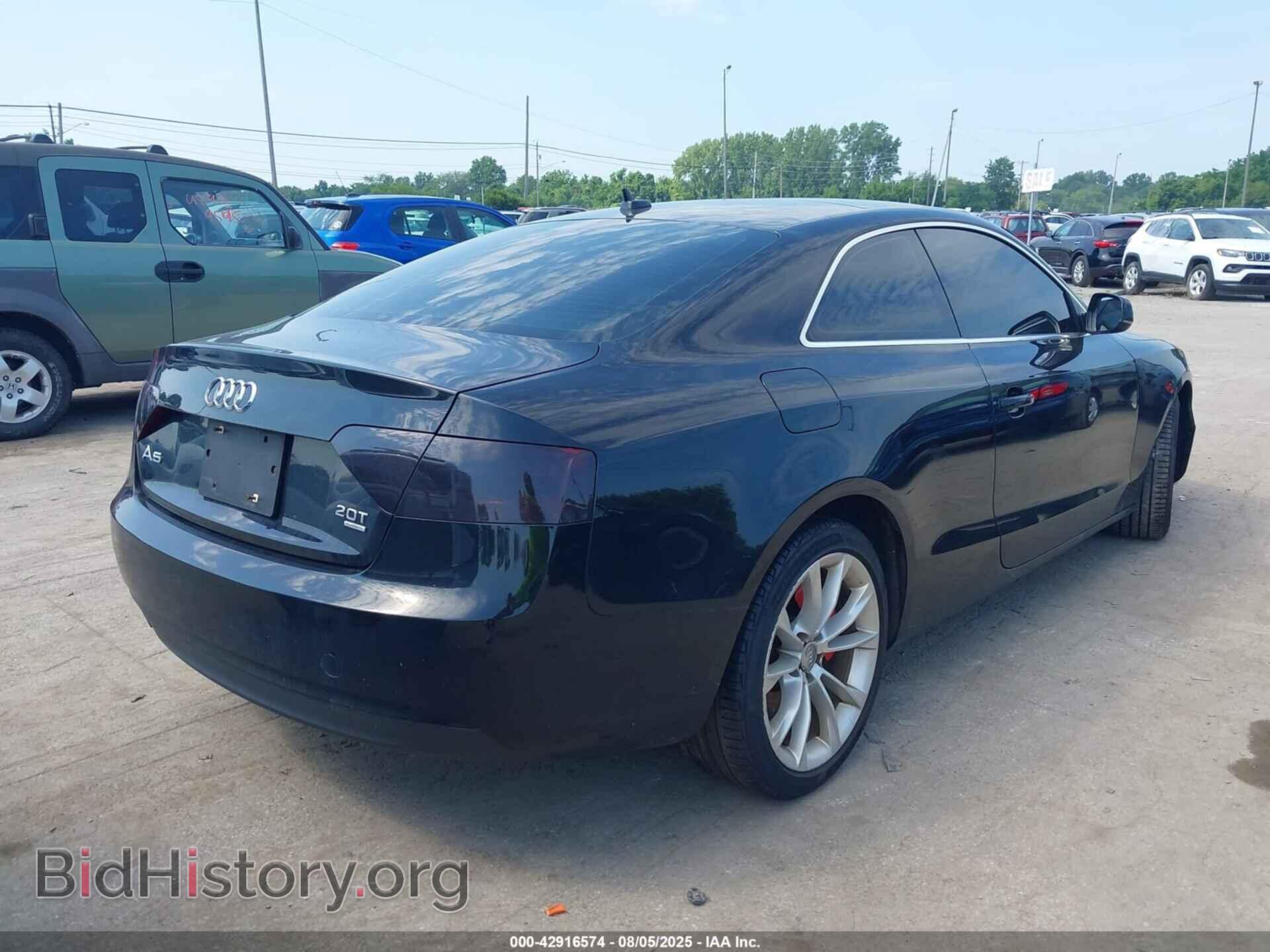 2013 AUDI A5 - VIN: WAUCFAFR6DA042144 - Photo 4
