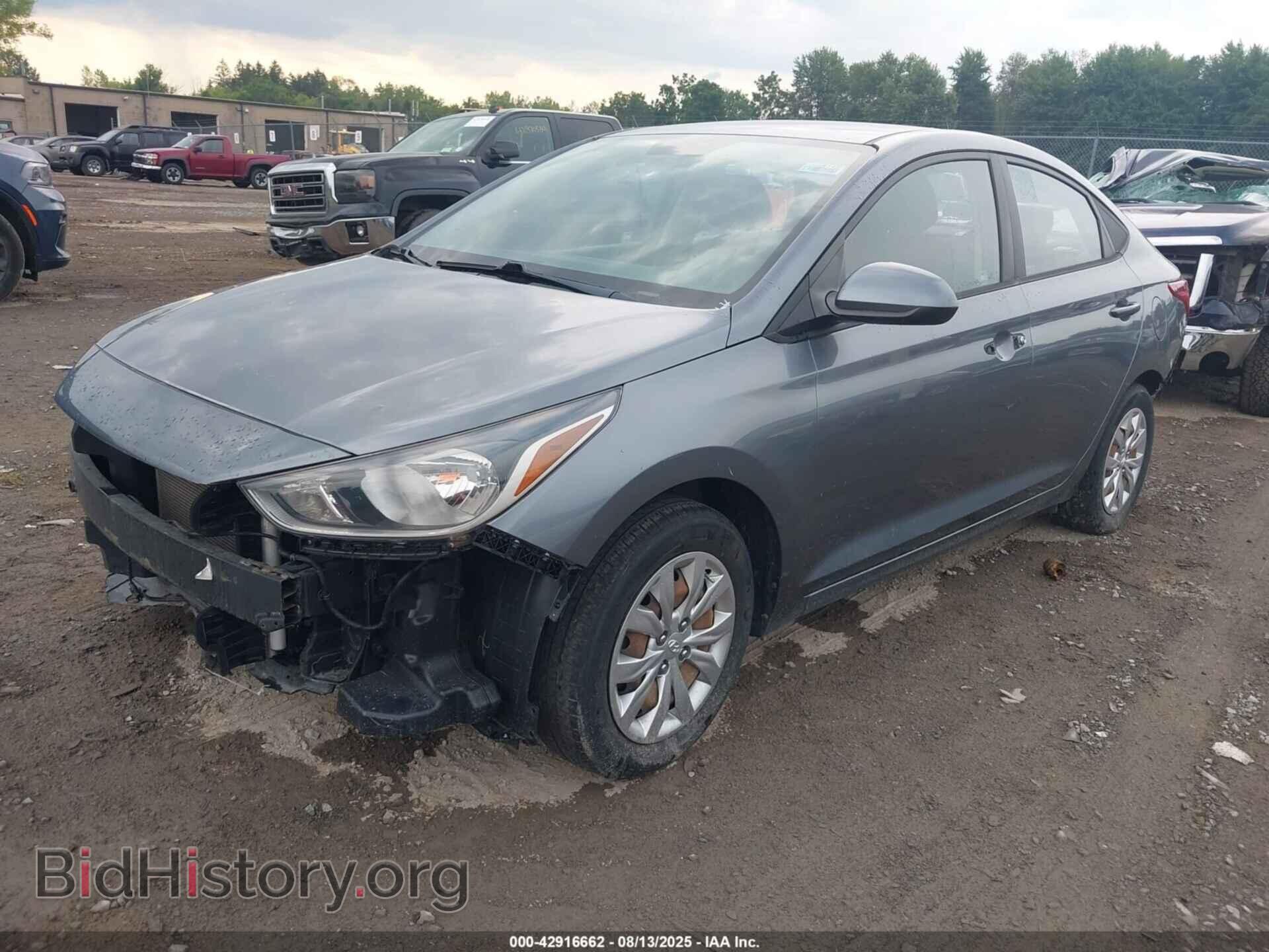 2019 HYUNDAI ACCENT - VIN: 3KPC24A36KE044151 - Фото 2