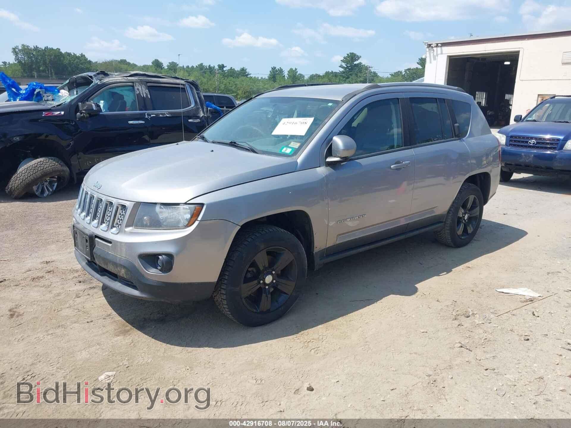 2016 JEEP COMPASS - VIN: 1C4NJDEB2GD663044 - Фото 2