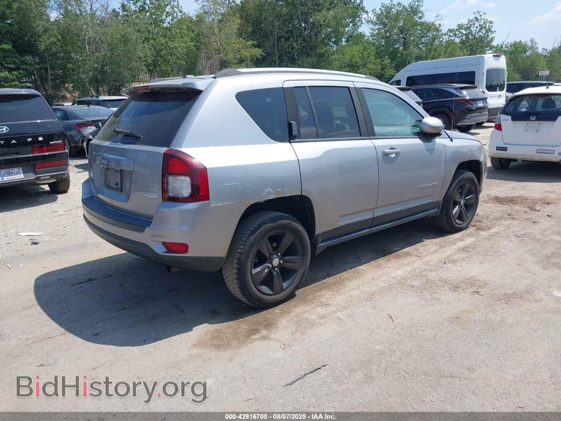 2016 JEEP COMPASS - VIN: 1C4NJDEB2GD663044 - Фото 4