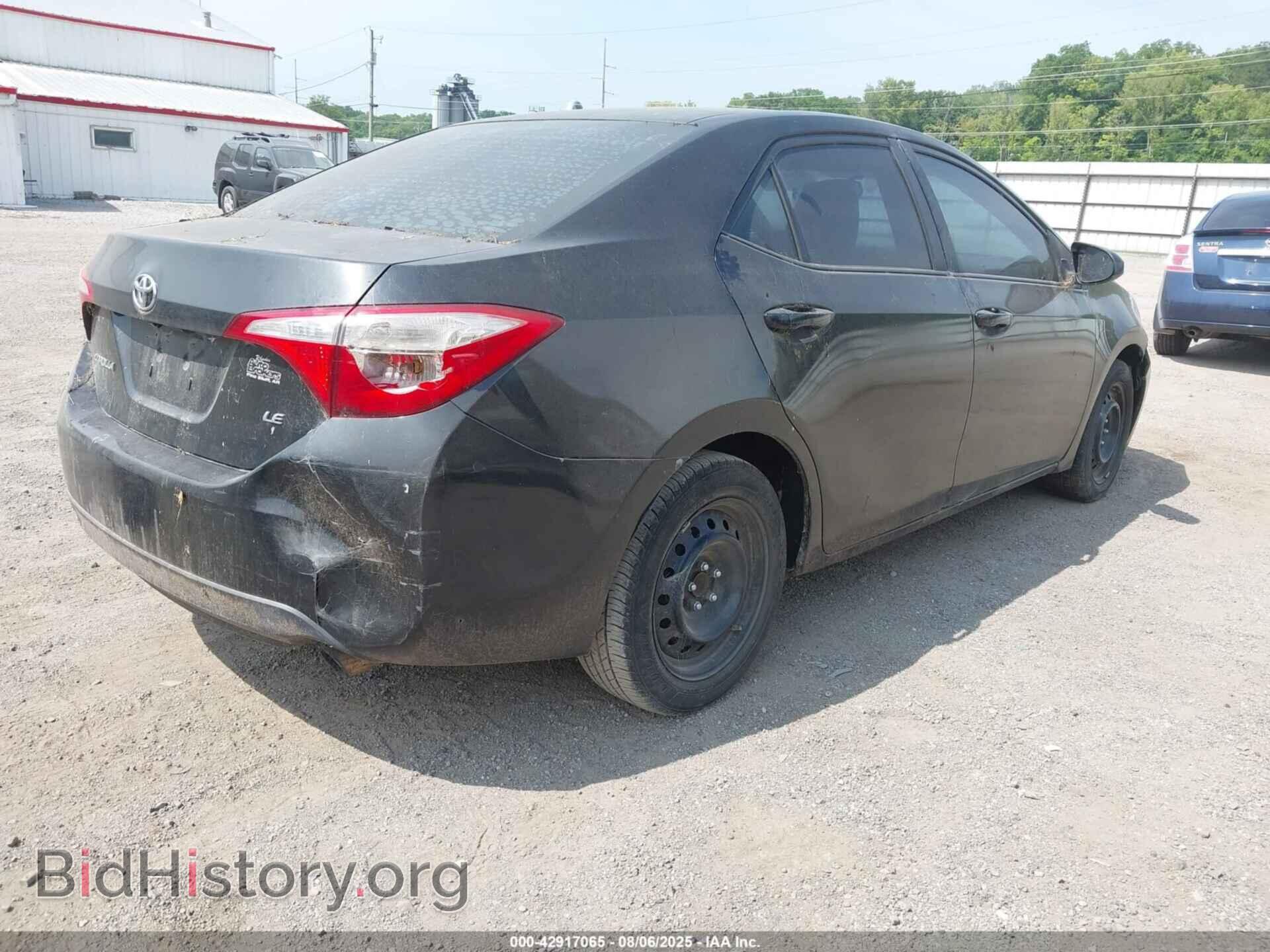 2014 TOYOTA COROLLA - VIN: 5YFBURHE9EP124055 - Фото 4