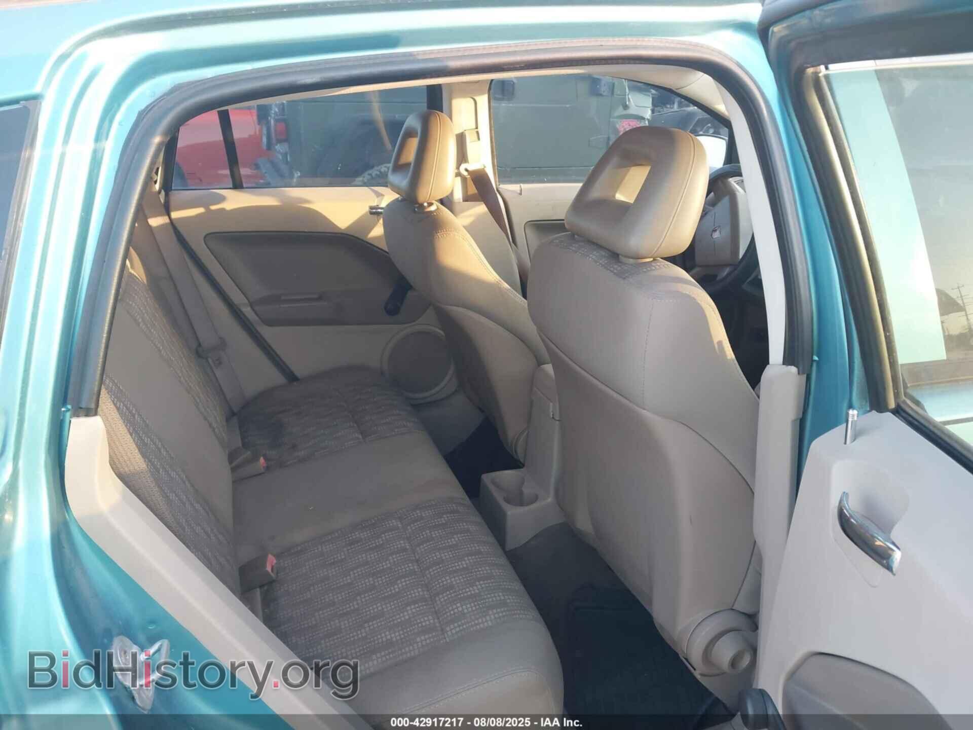 2008 DODGE CALIBER - VIN: 1B3HB28B18D679636 - Фото 8