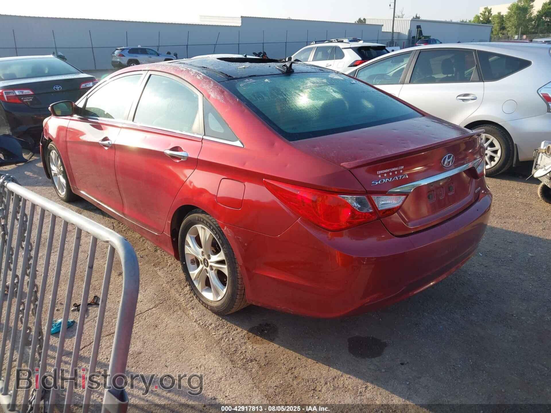 2013 HYUNDAI SONATA - VIN: 5NPEC4AC5DH652019 - Фото 3