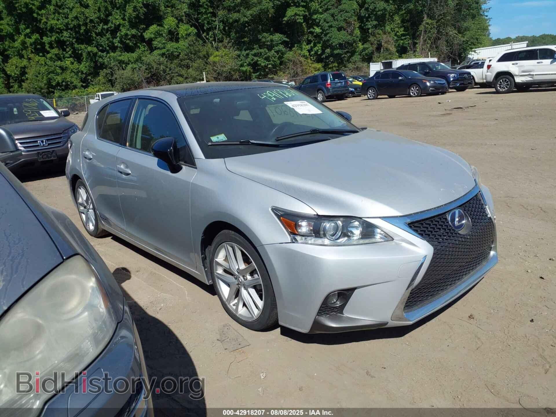 Photo JTHKD5BHXC2098703 - LEXUS CT 200H 2012