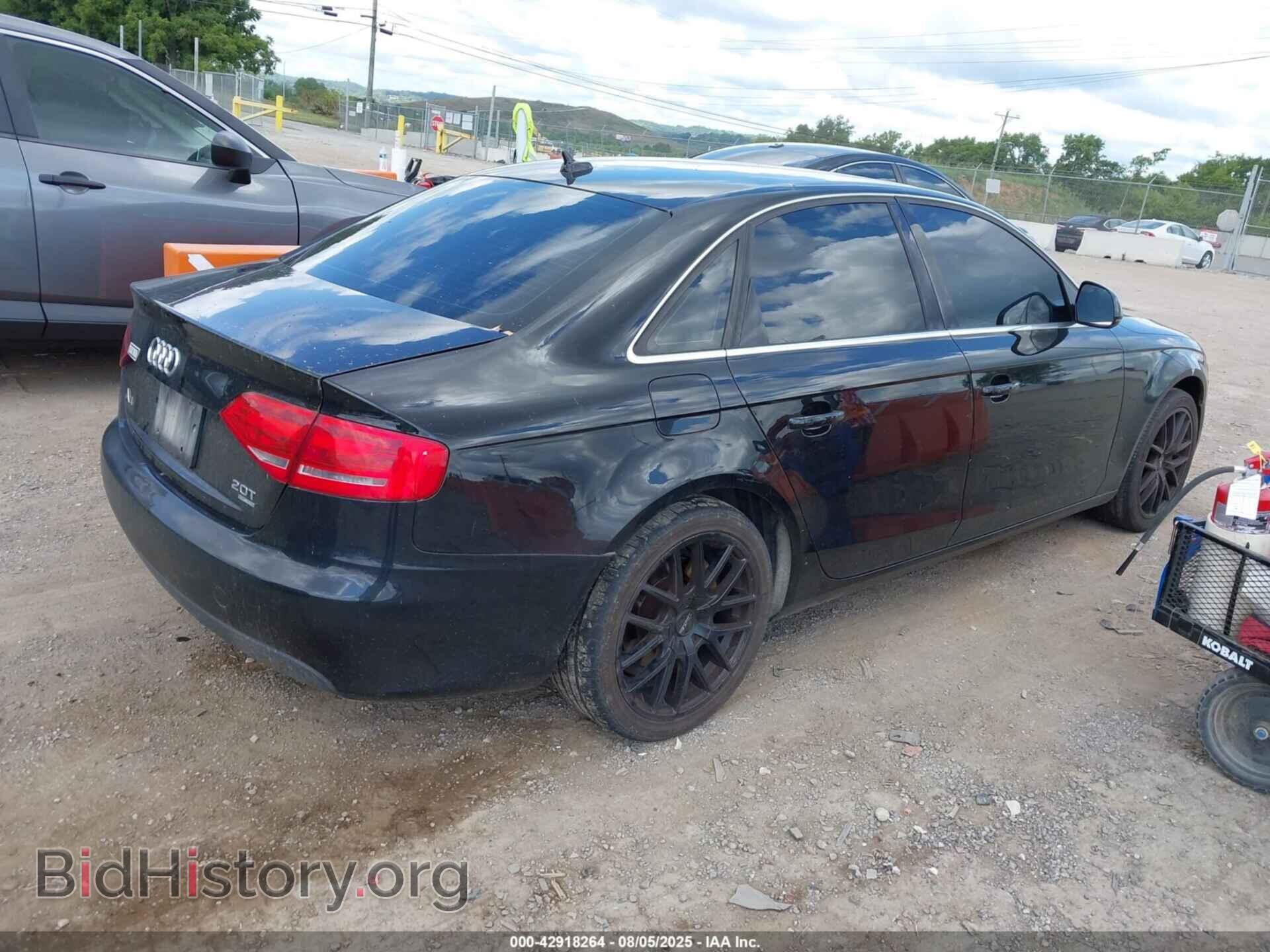 2009 AUDI A4 - VIN: WAUSF78K19A086834 - Фото 4