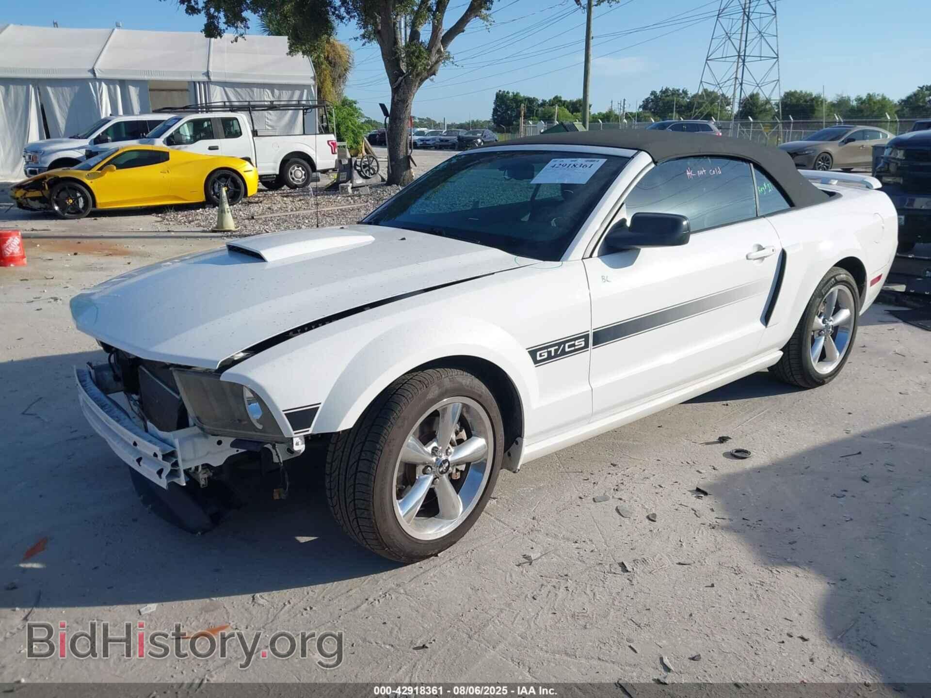 2008 FORD MUSTANG - VIN: 1ZVHT85H685139293 - Фото 2