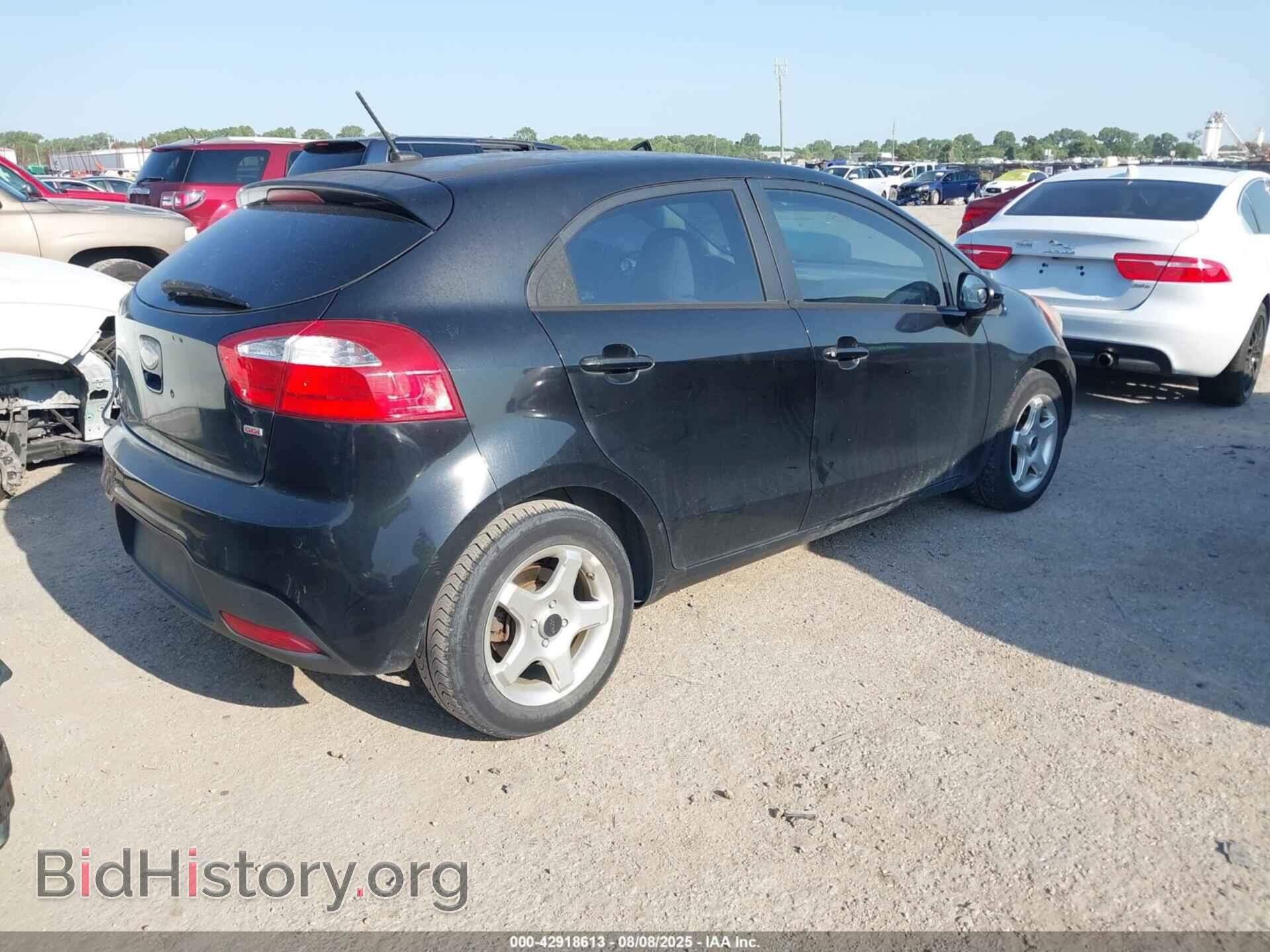 2013 KIA RIO - VIN: KNADM5A32D6216668 - Фото 4