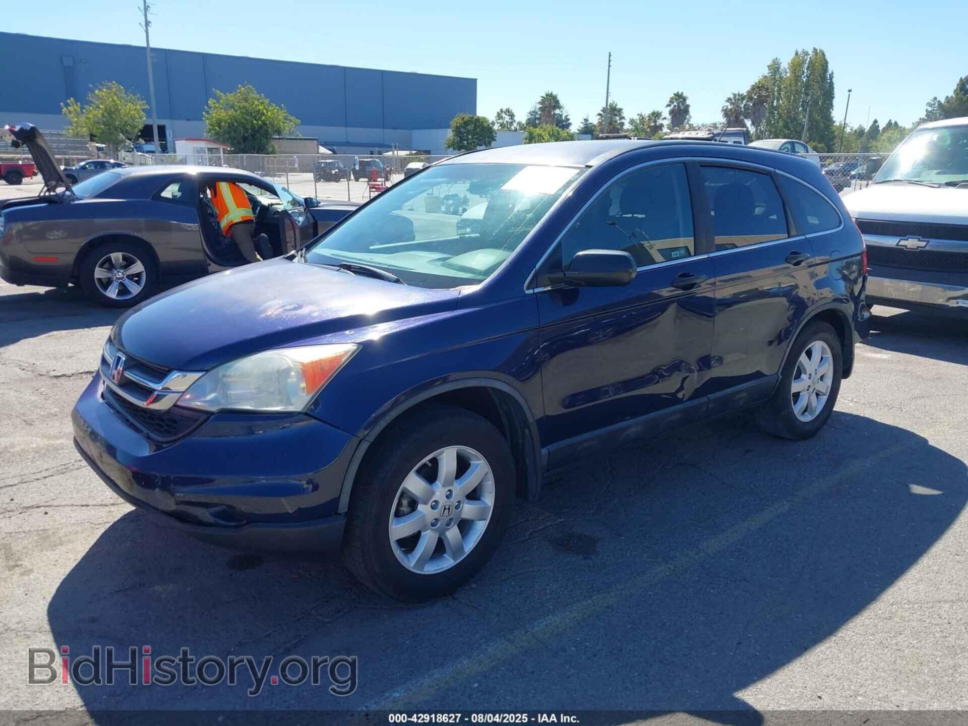 2011 HONDA CR-V - VIN: 5J6RE3H44BL059498 - Фото 2