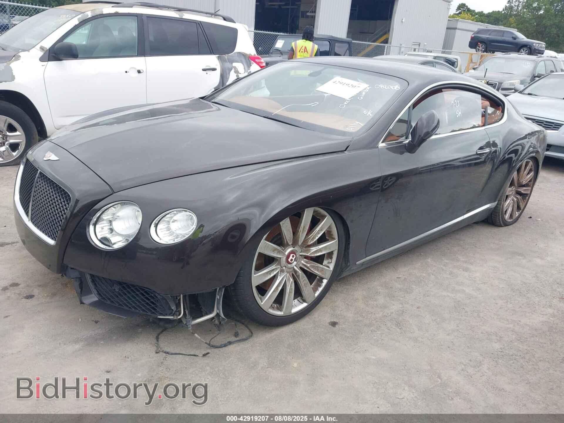 2013 BENTLEY CONTINENTAL GT - VIN: SCBFT7ZAXDC082008 - Фото 2