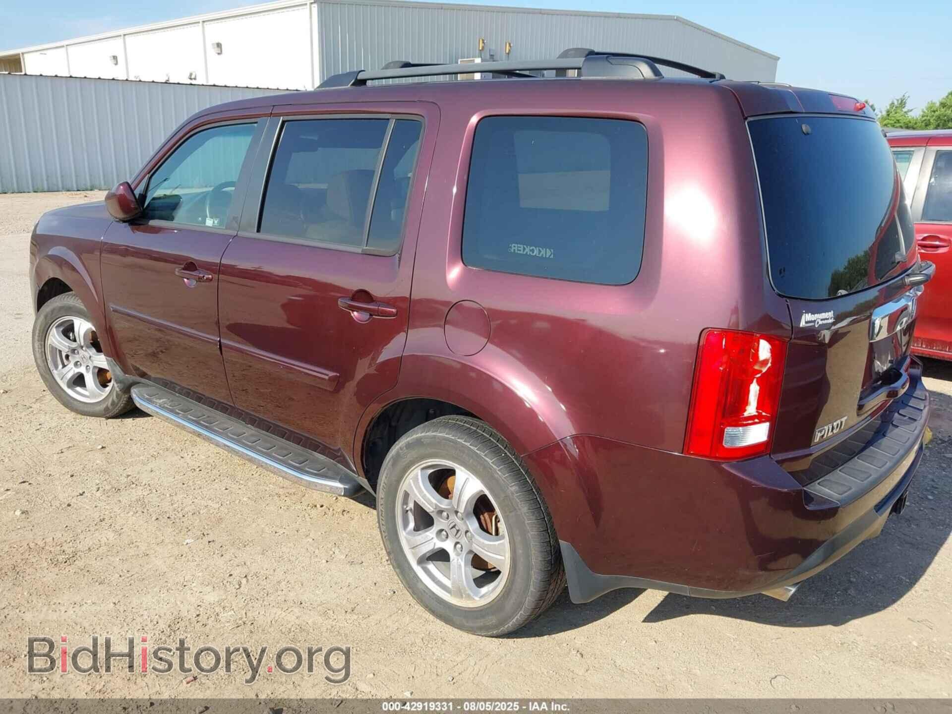 2012 HONDA PILOT - VIN: 5FNYF3H75CB013921 - Фото 3