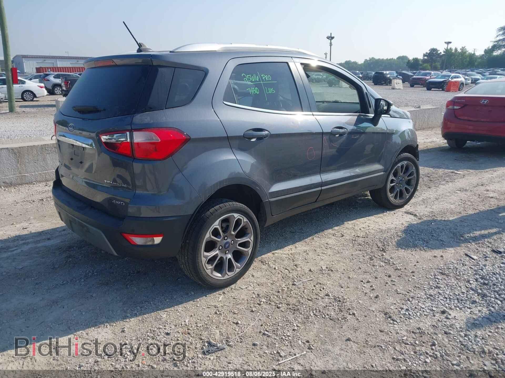 2020 FORD ECOSPORT - VIN: MAJ6S3KL6LC359424 - Фото 4