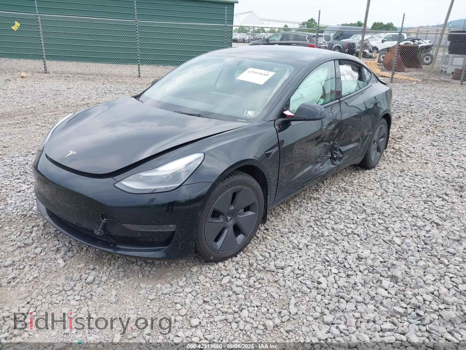 2022 TESLA MODEL 3 - VIN: 5YJ3E1EB9NF265085 - Фото 2