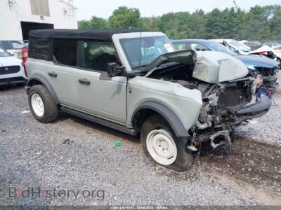 2021 Ford BRONCO Big Bend, голубой — VIN 1FMDE5BH2MLA84356, IAAI