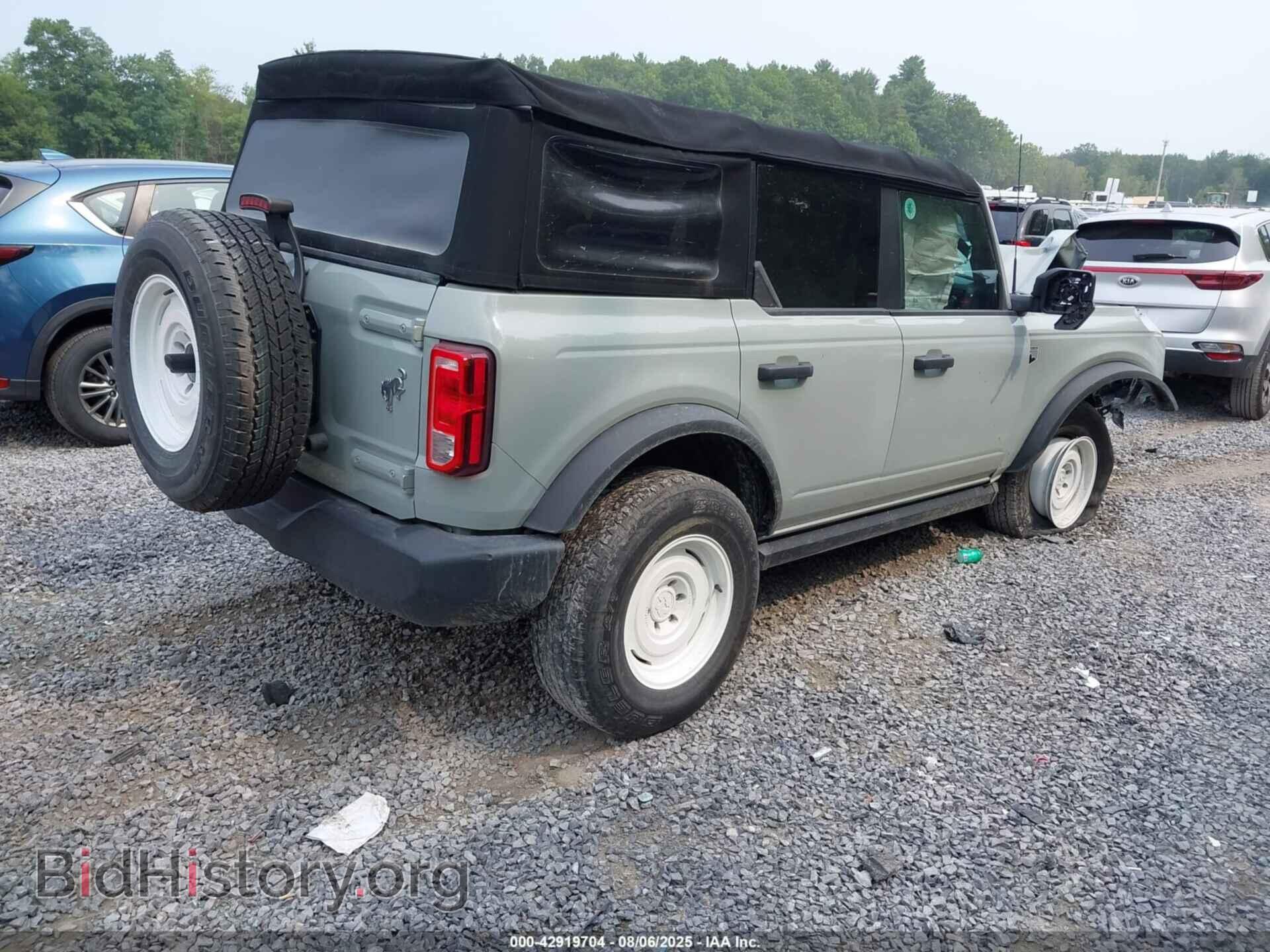 2021 FORD BRONCO - VIN: 1FMDE5BH2MLA84356 - Фото 4