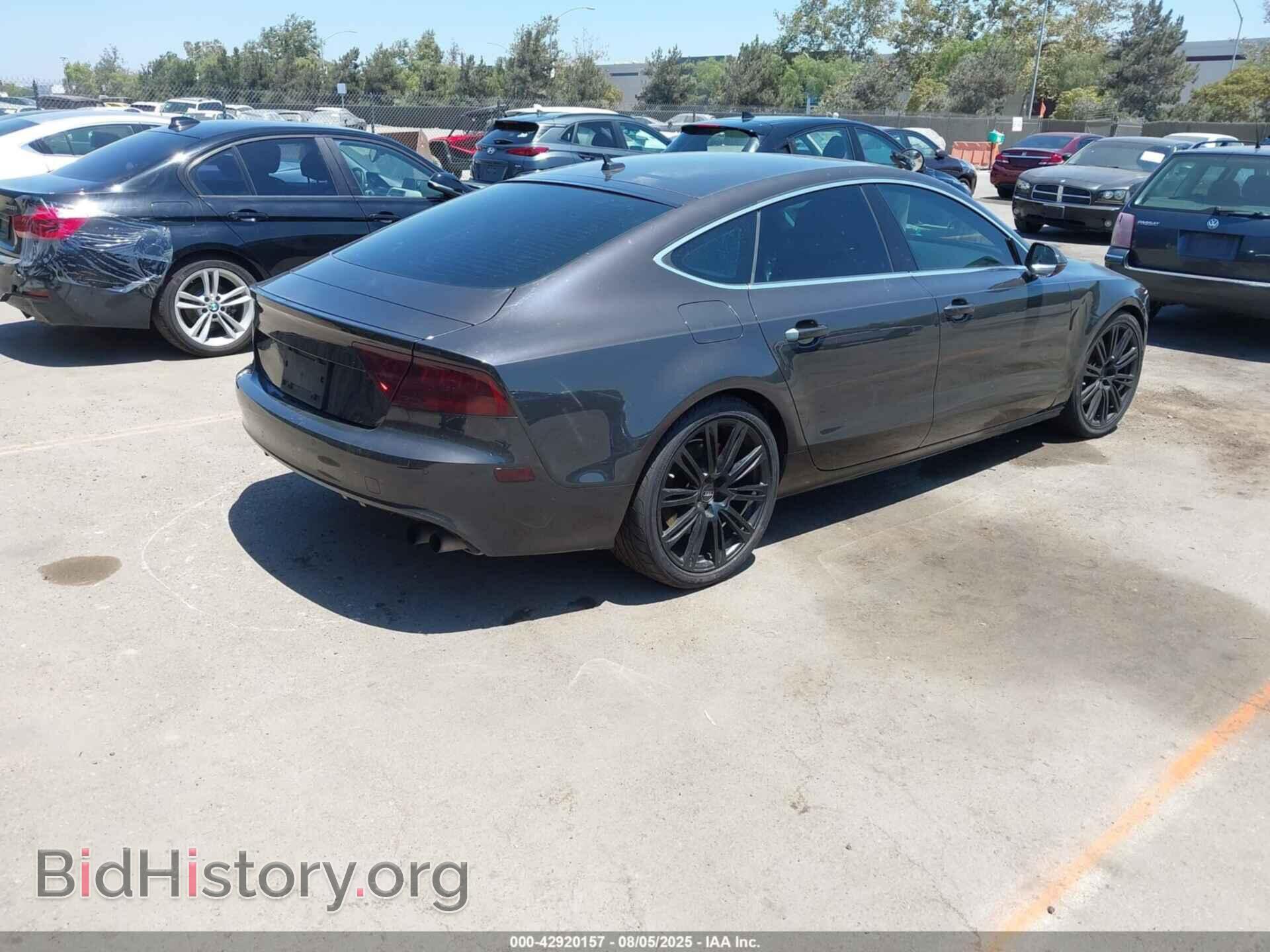 2012 AUDI A7 - VIN: WAUYGAFC9CN049787 - Photo 4