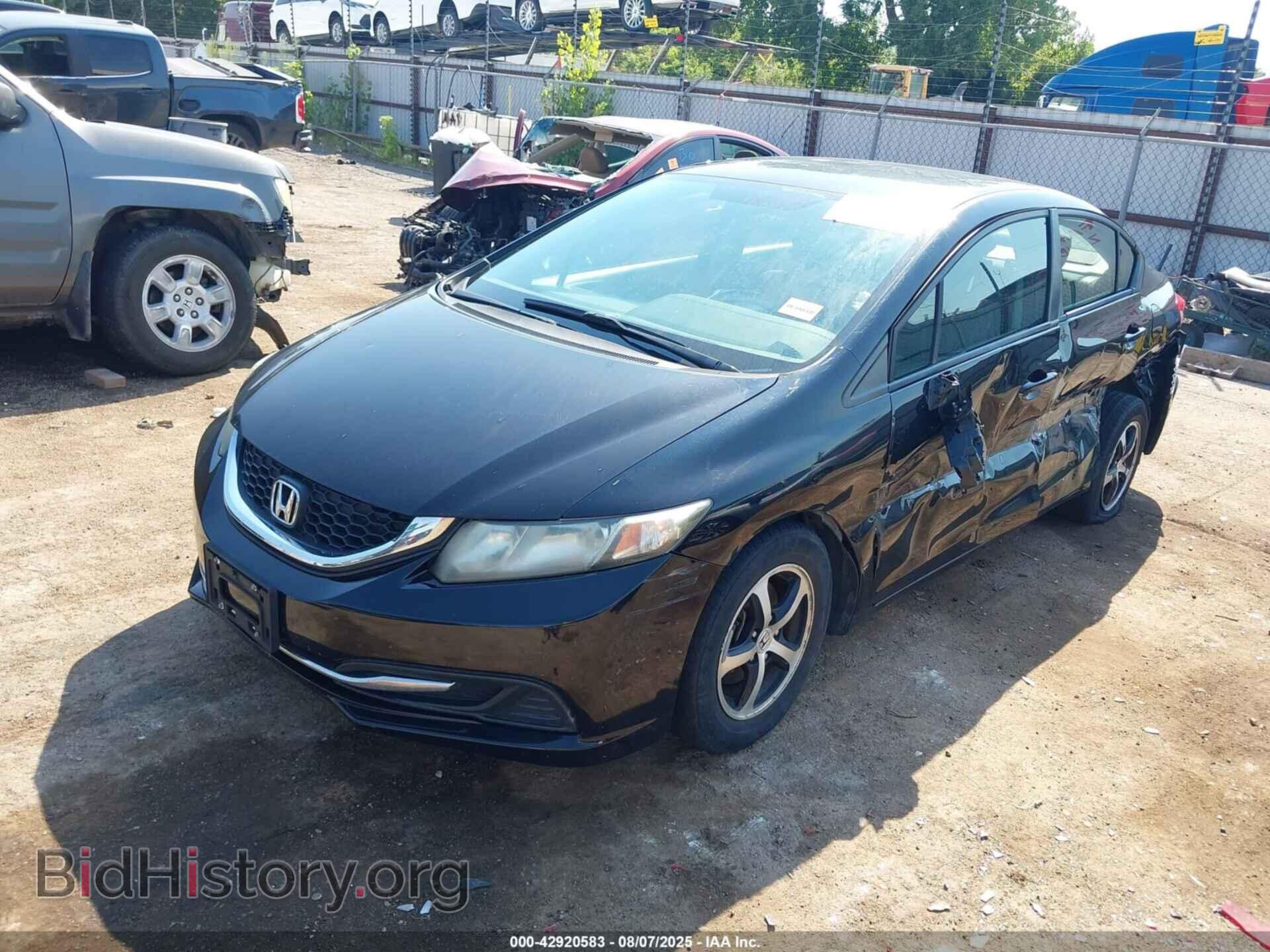 2015 HONDA CIVIC - VIN: 19XFB2F79FE015598 - Фото 2