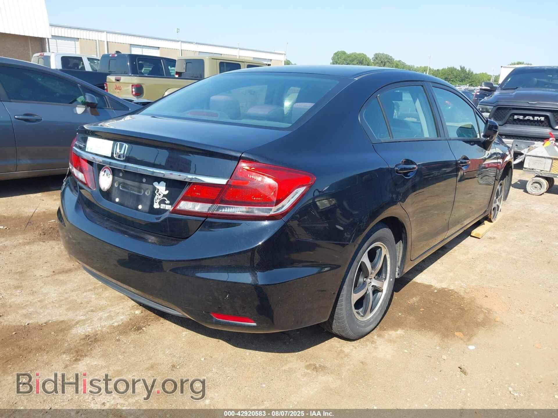 2015 HONDA CIVIC - VIN: 19XFB2F79FE015598 - Фото 4