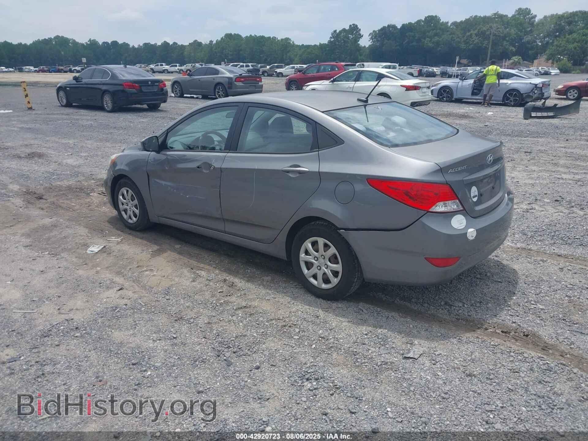 2014 HYUNDAI ACCENT - VIN: KMHCT4AE2EU587240 - Фото 3
