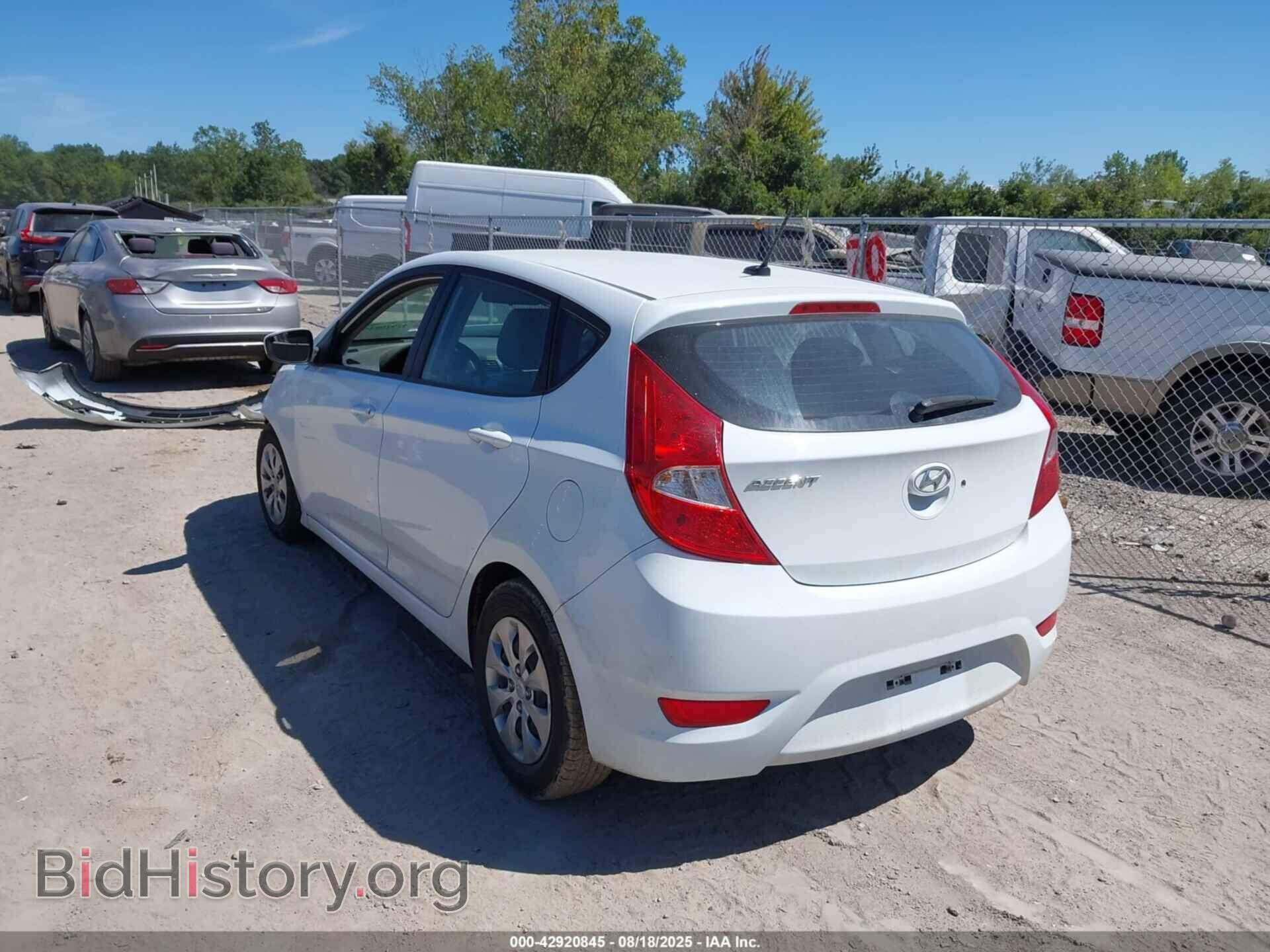 2017 HYUNDAI ACCENT - VIN: KMHCT5AE2HU341489 - Фото 3