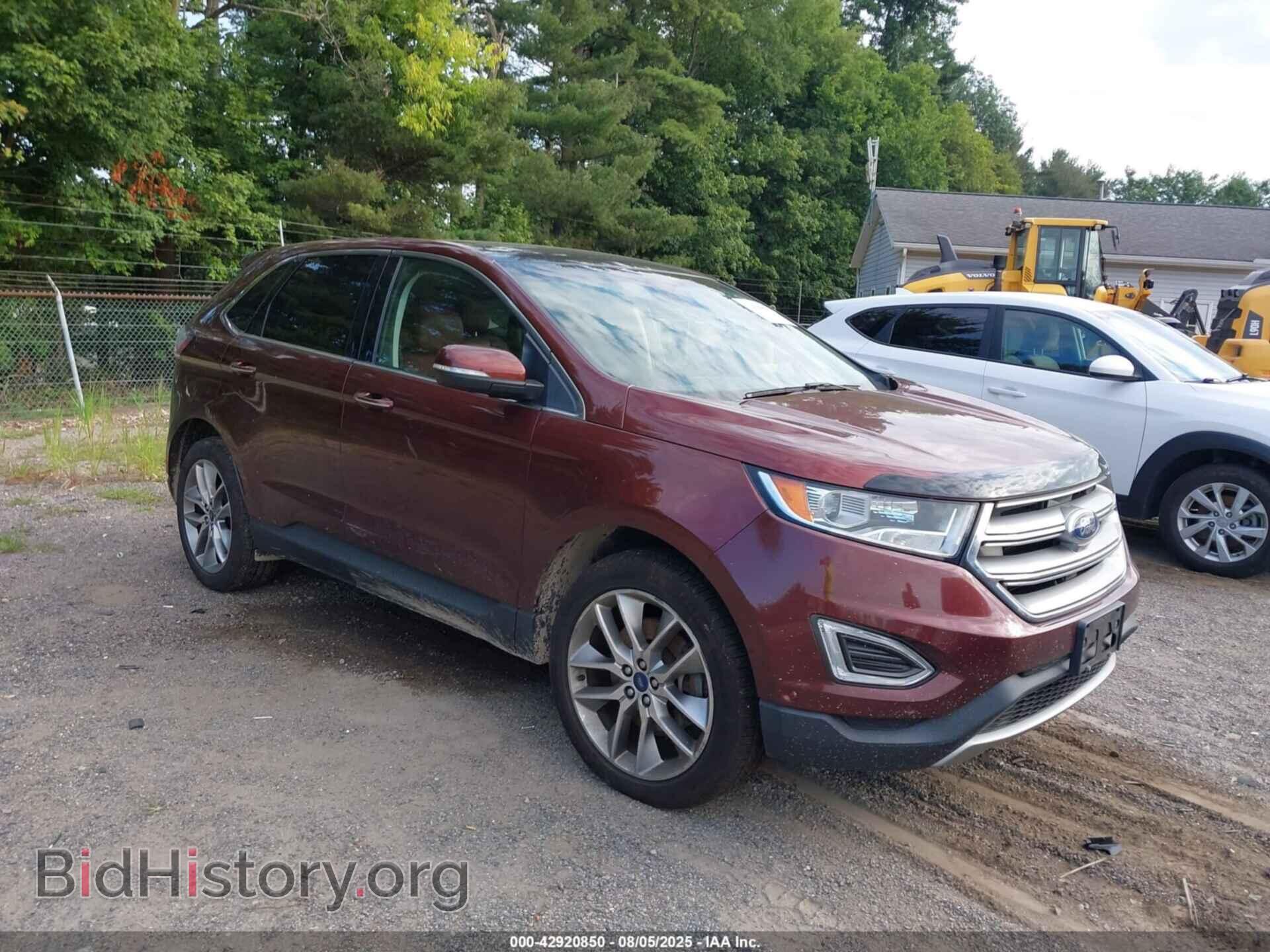 Photo 2FMPK4K96FBB85010 - FORD EDGE 2015