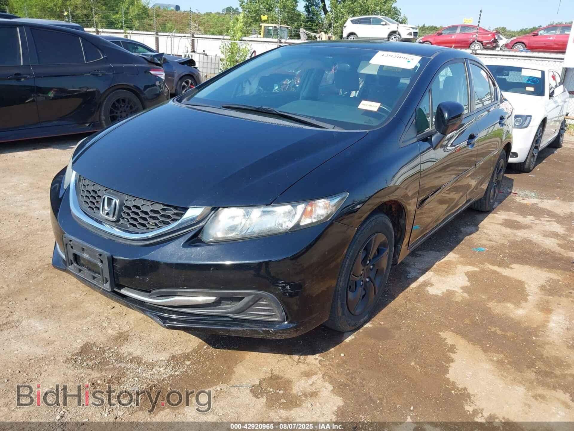 2014 HONDA CIVIC - VIN: 19XFB2F54EE222669 - Фото 2