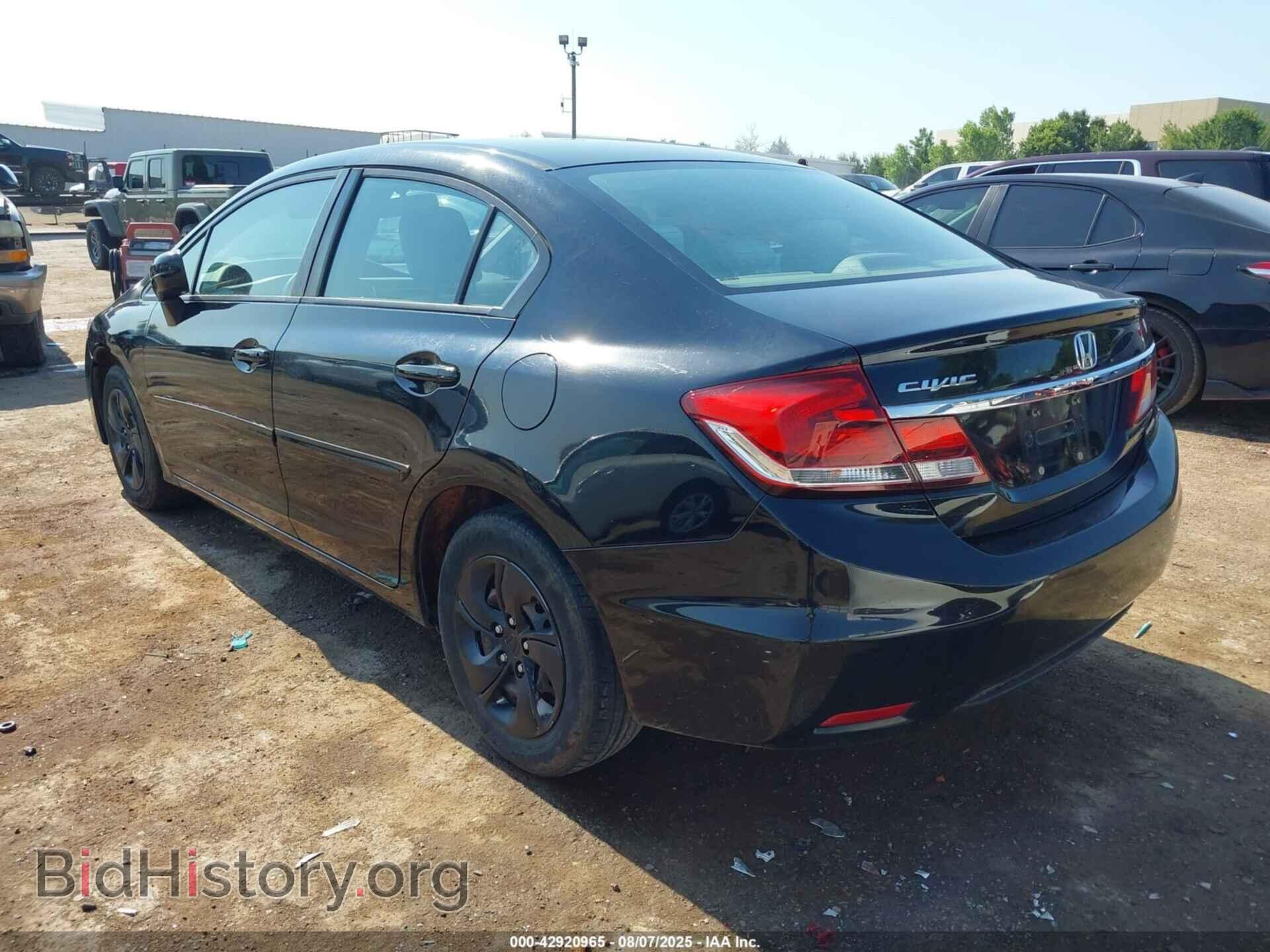 2014 HONDA CIVIC - VIN: 19XFB2F54EE222669 - Фото 3