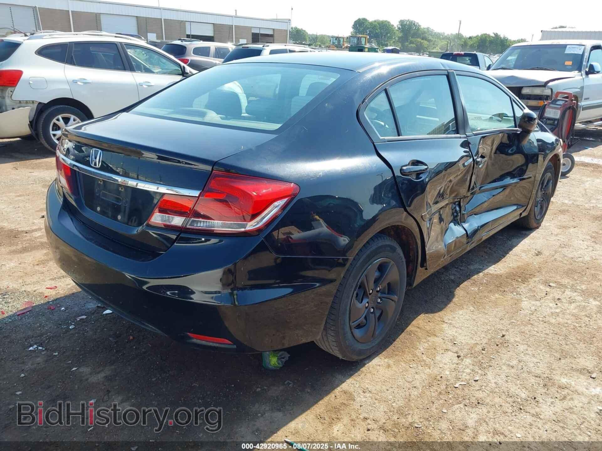 2014 HONDA CIVIC - VIN: 19XFB2F54EE222669 - Фото 4