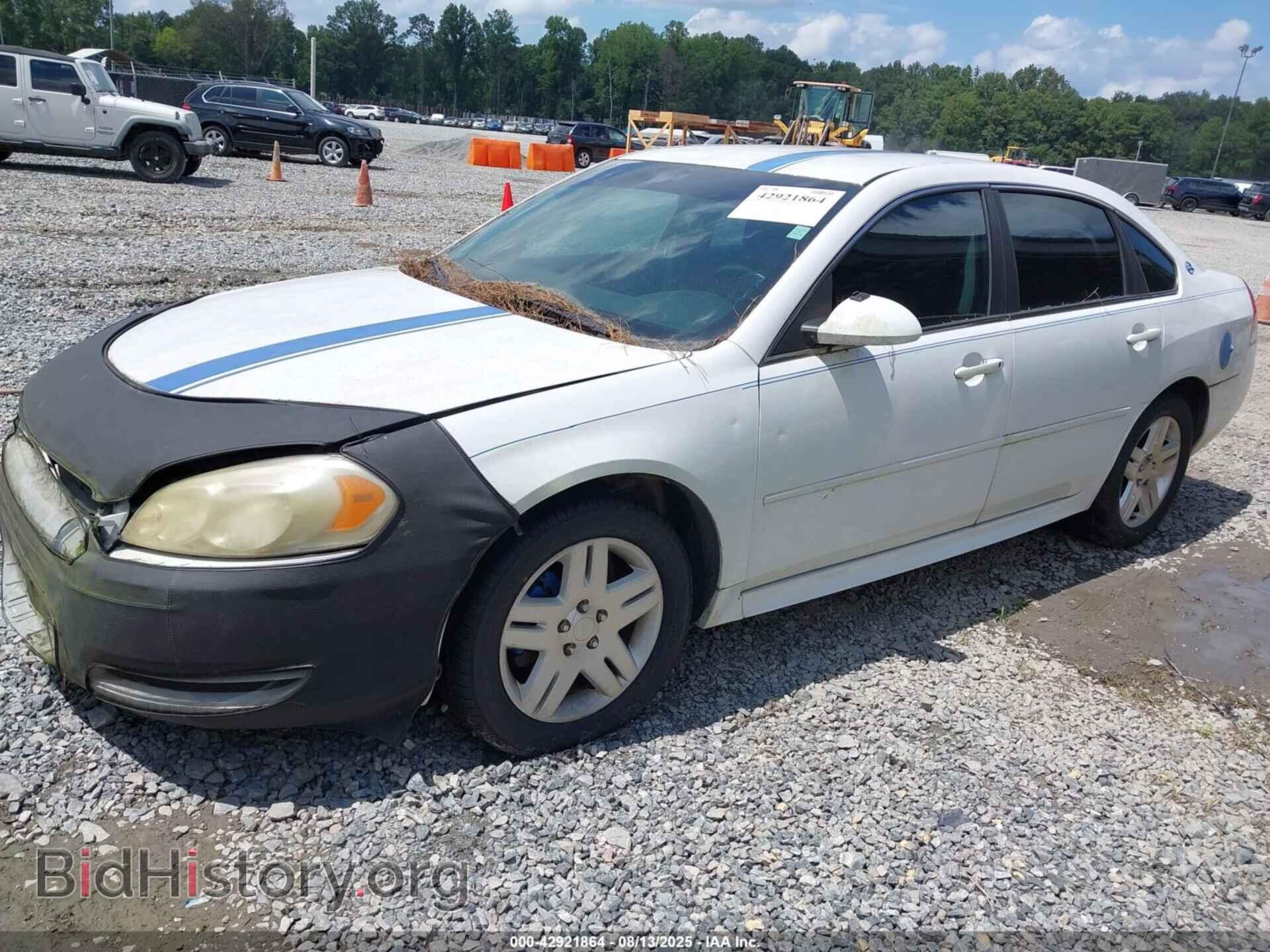 2013 CHEVROLET IMPALA - VIN: 2G1WG5E38D1249378 - Фото 2