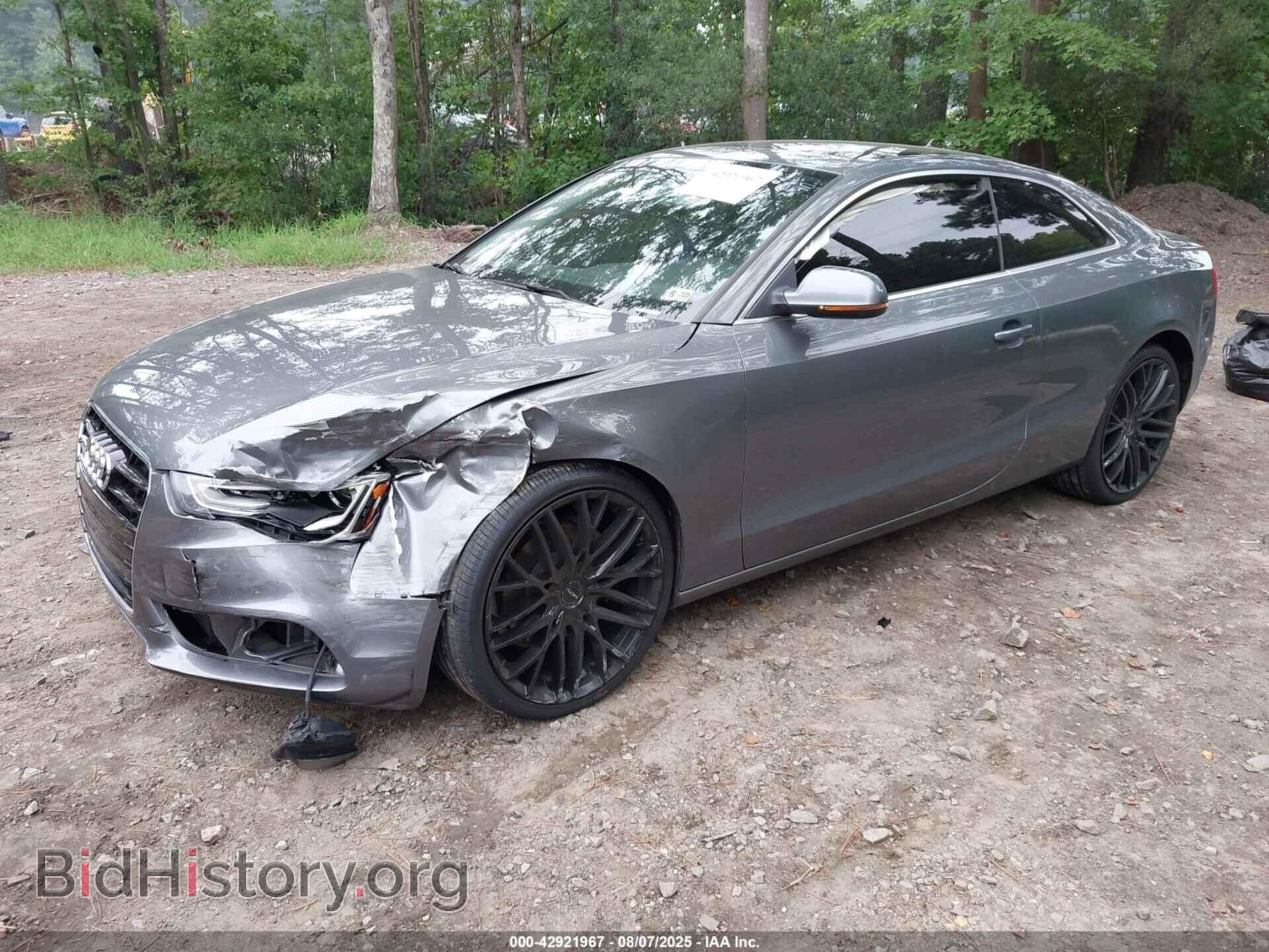 2014 AUDI A5 - VIN: WAUCFAFR5EA062158 - Photo 2