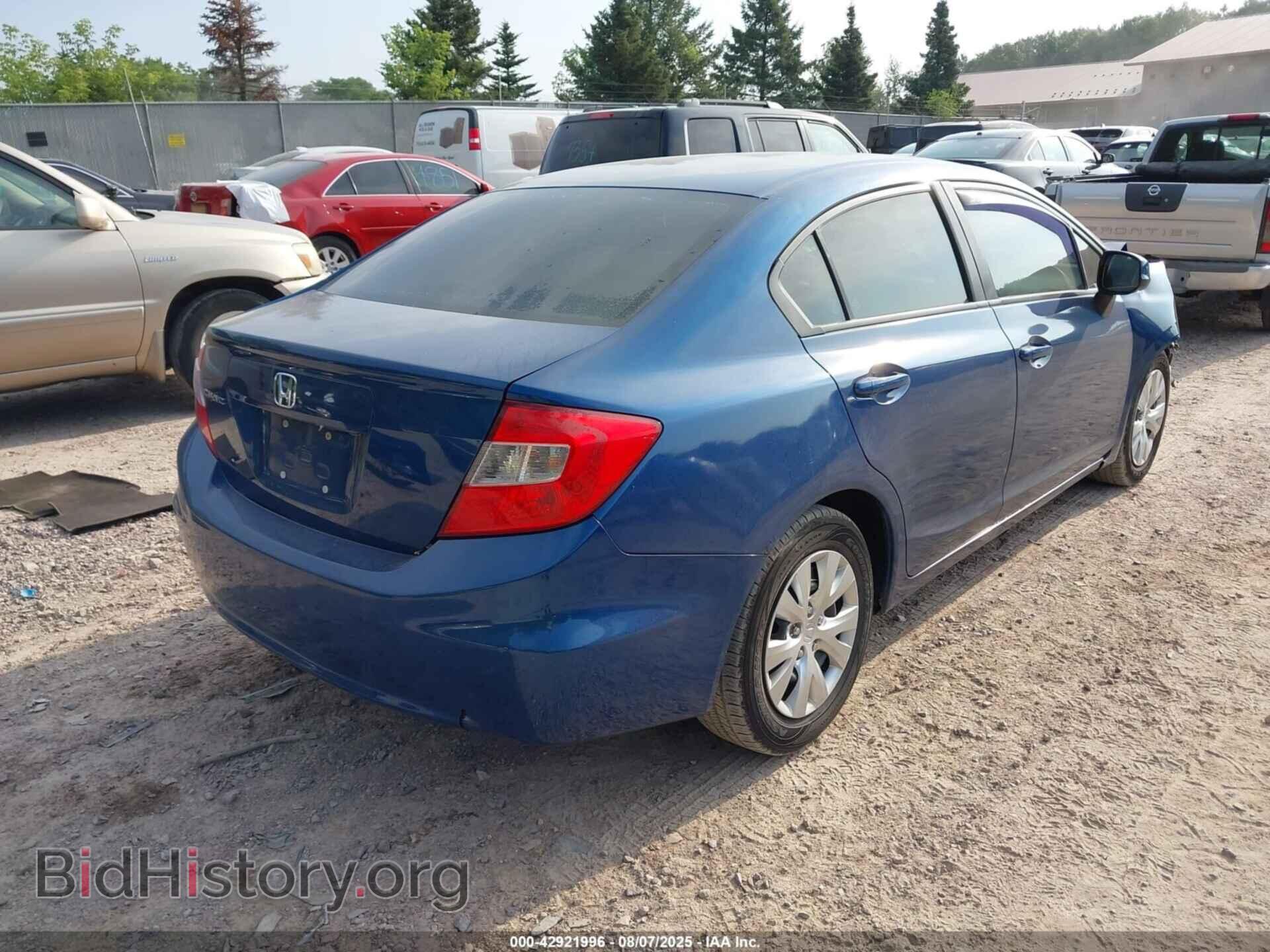 2012 HONDA CIVIC - VIN: 2HGFB2F59CH540273 - Фото 4