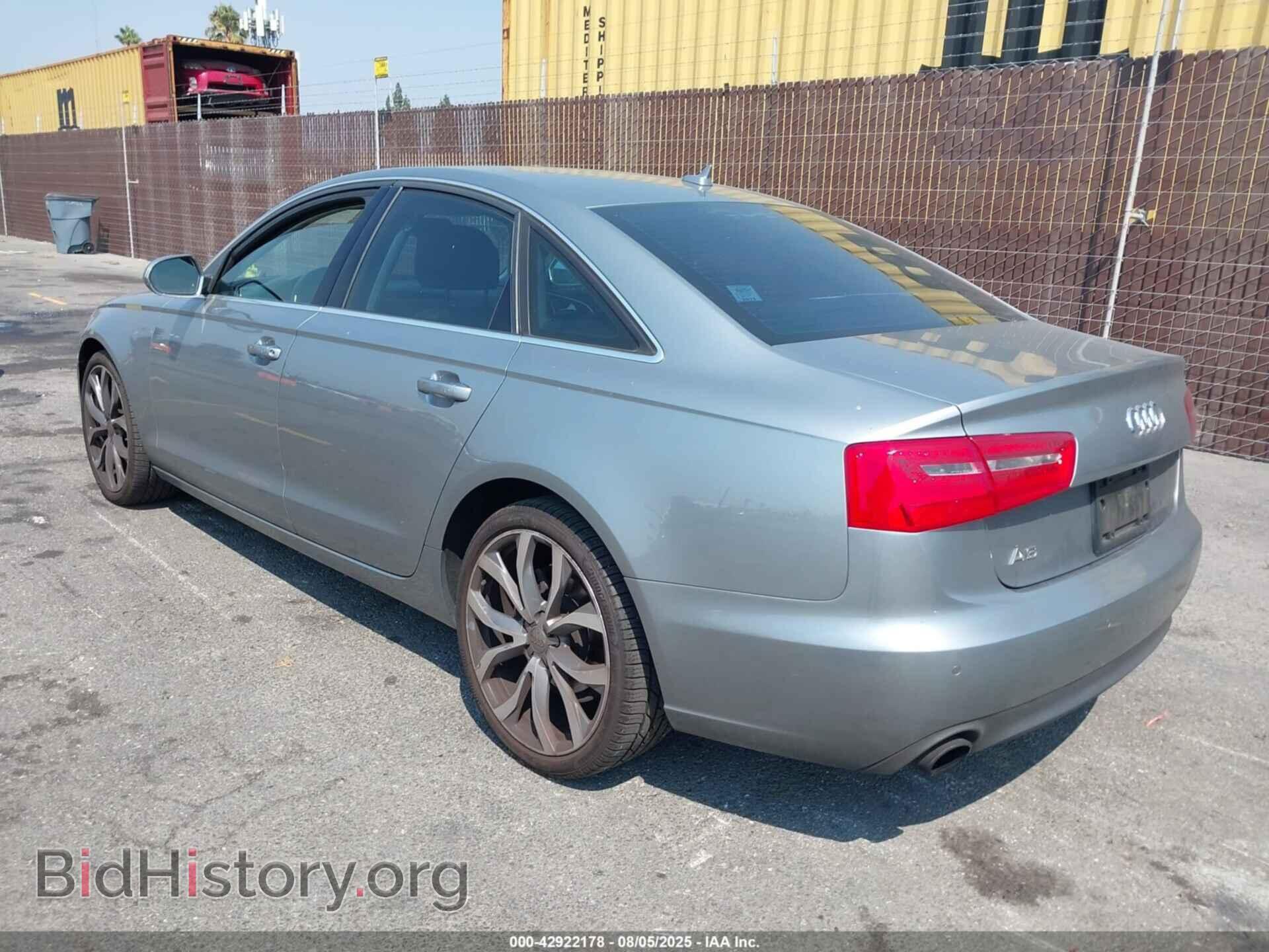 2013 AUDI A6 - VIN: WAUGFAFC2DN156924 - Photo 3