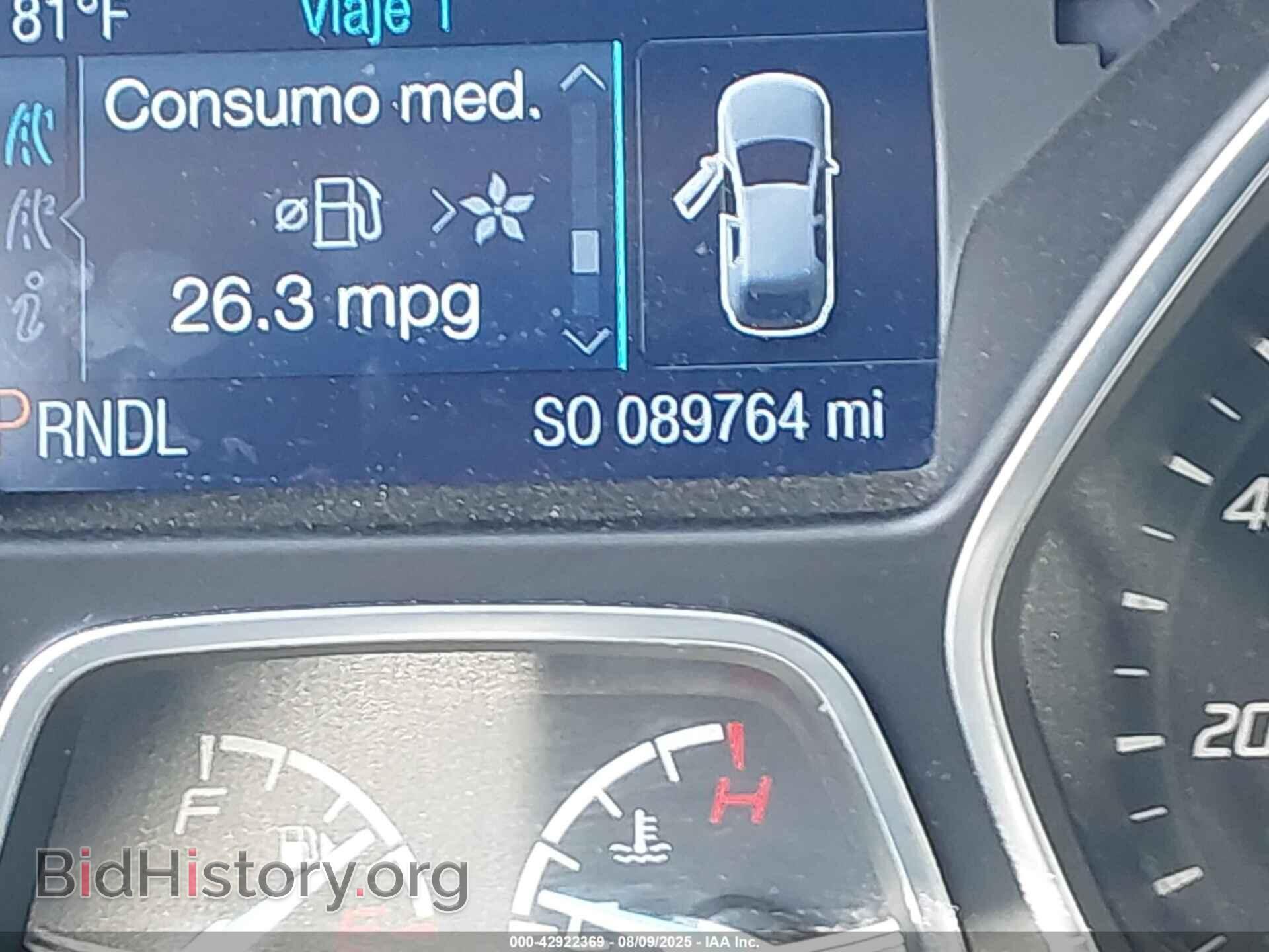 2014 FORD FOCUS - VIN: 1FADP3F22EL424136 - Фото 12