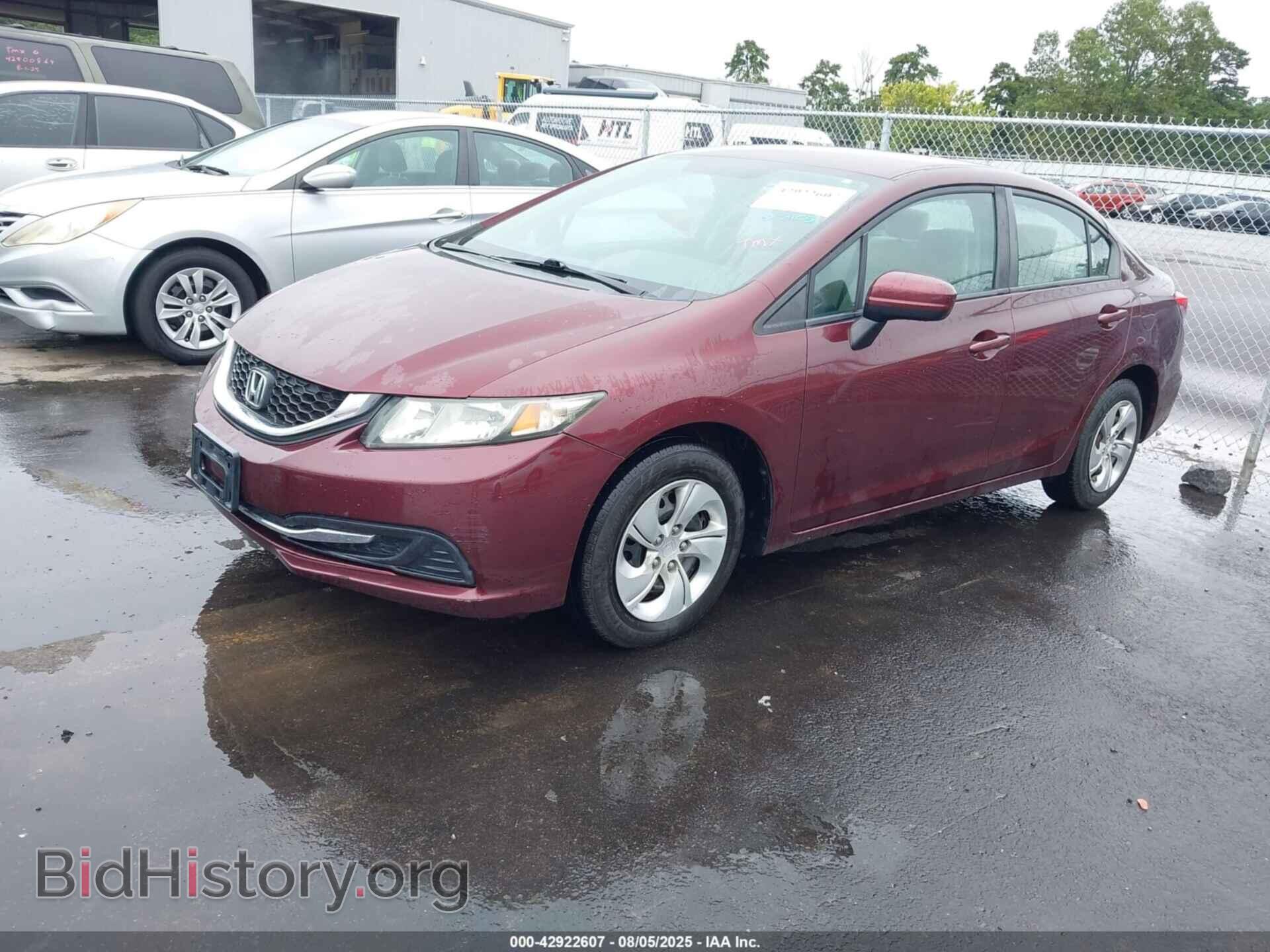 2014 HONDA CIVIC - VIN: 19XFB2F52EE246078 - Фото 2