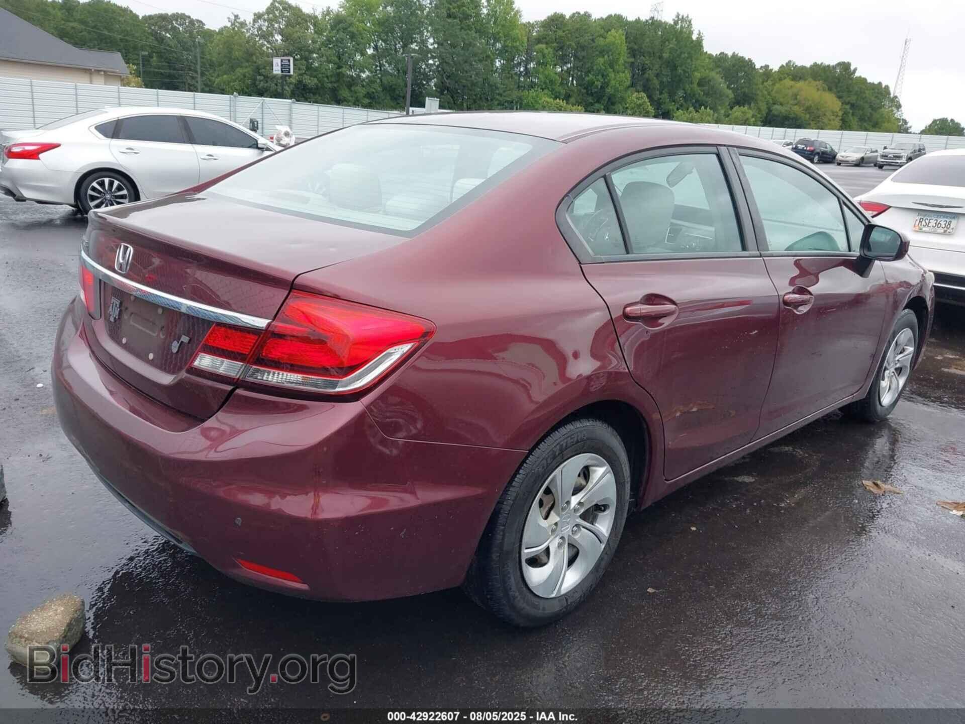 2014 HONDA CIVIC - VIN: 19XFB2F52EE246078 - Фото 4