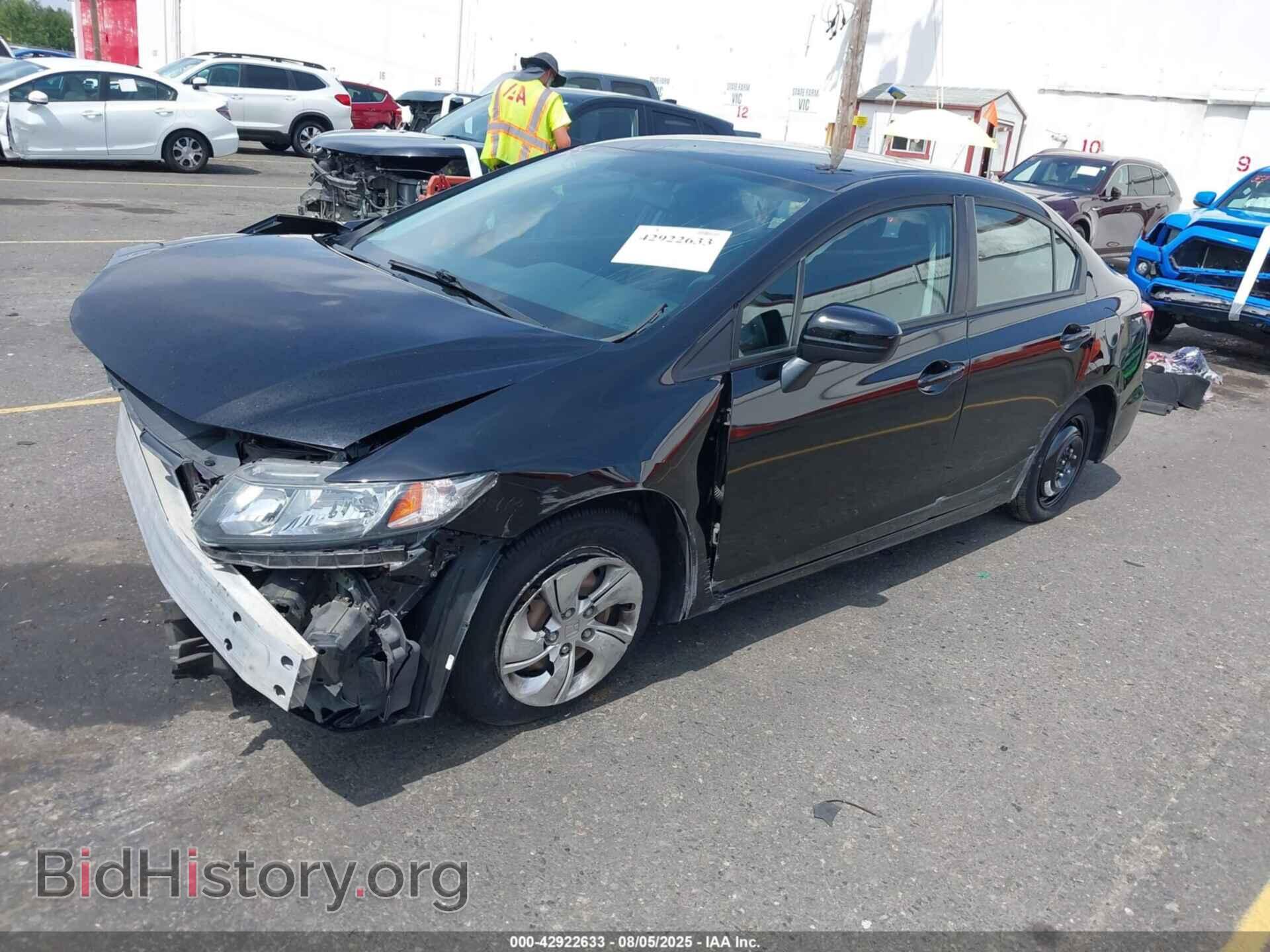 2015 HONDA CIVIC - VIN: 19XFB2F56FE200965 - Фото 2