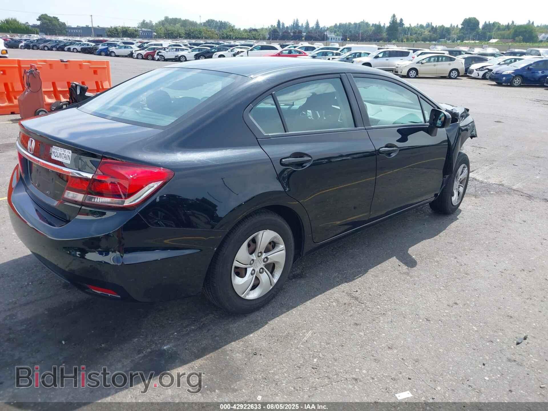 2015 HONDA CIVIC - VIN: 19XFB2F56FE200965 - Фото 4