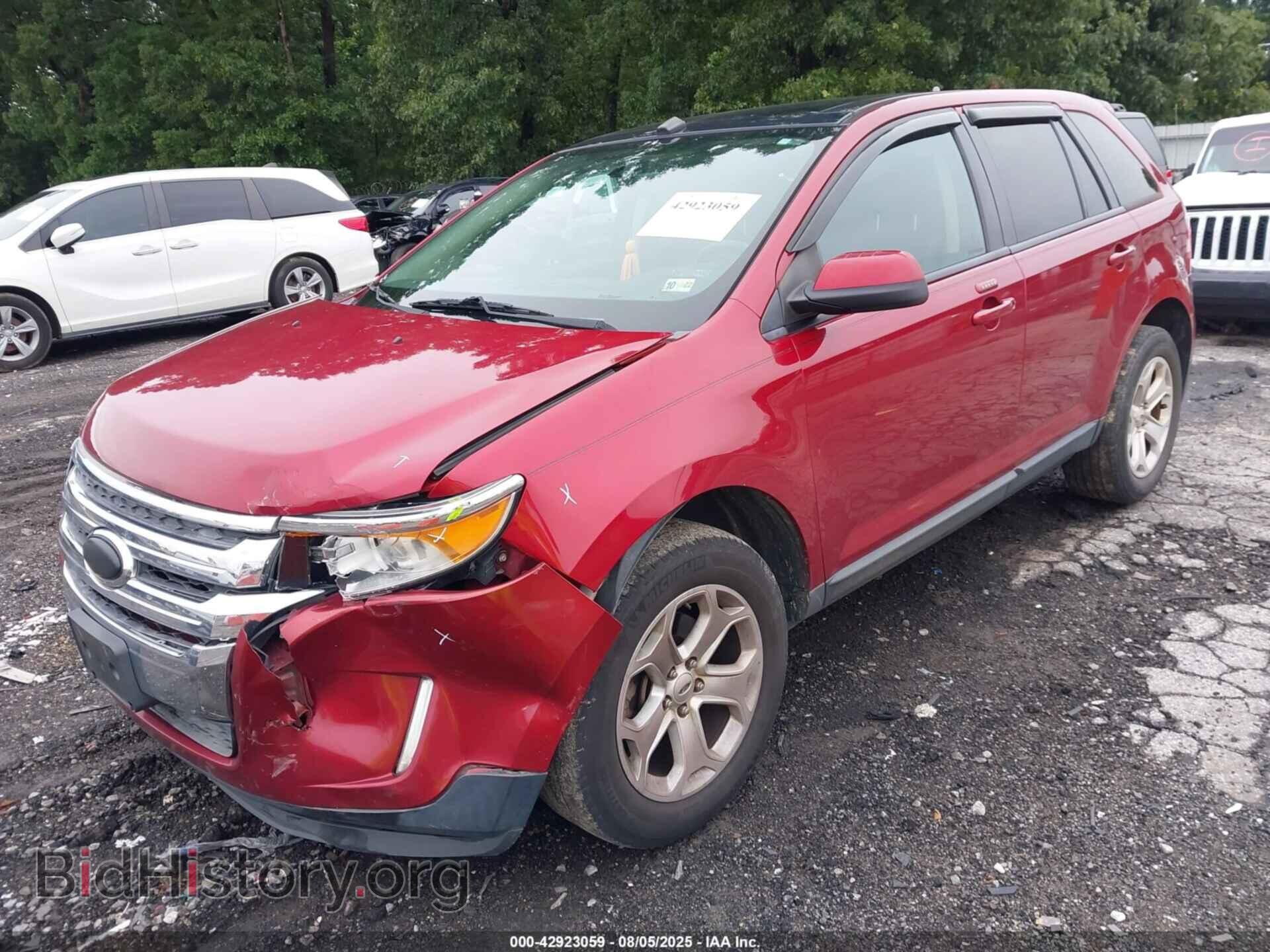2013 FORD EDGE - VIN: 2FMDK4JC8DBE15286 - Фото 2