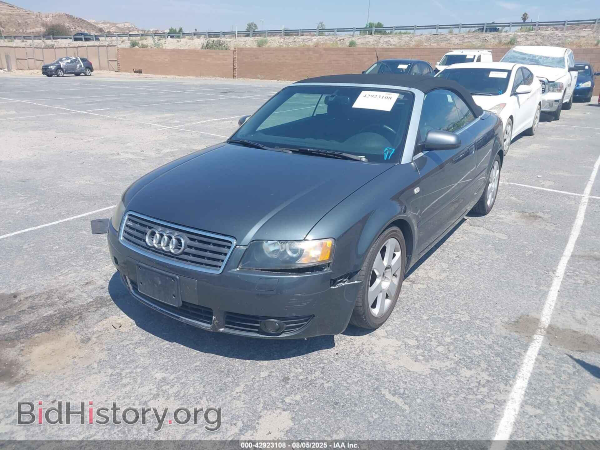 2006 AUDI A4 - VIN: WAUAC48HX6K007772 - Фото 2