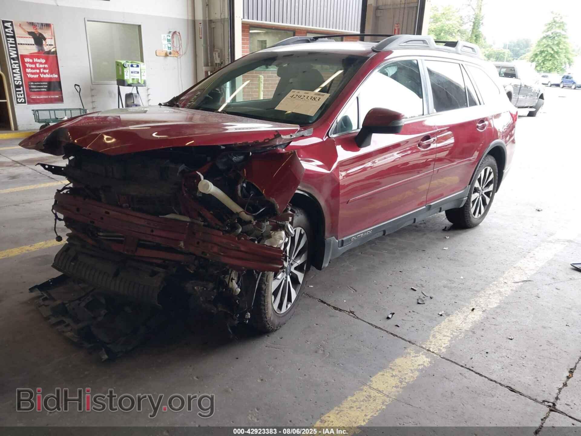 2016 SUBARU OUTBACK - VIN: 4S4BSALC3G3242526 - Фото 2