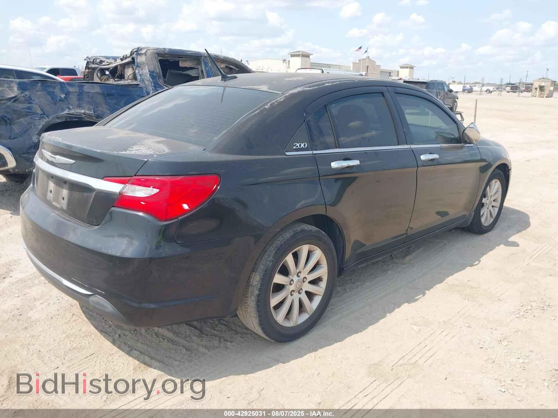 2013 CHRYSLER 200 - VIN: 1C3CCBCG6DN768488 - Фото 4