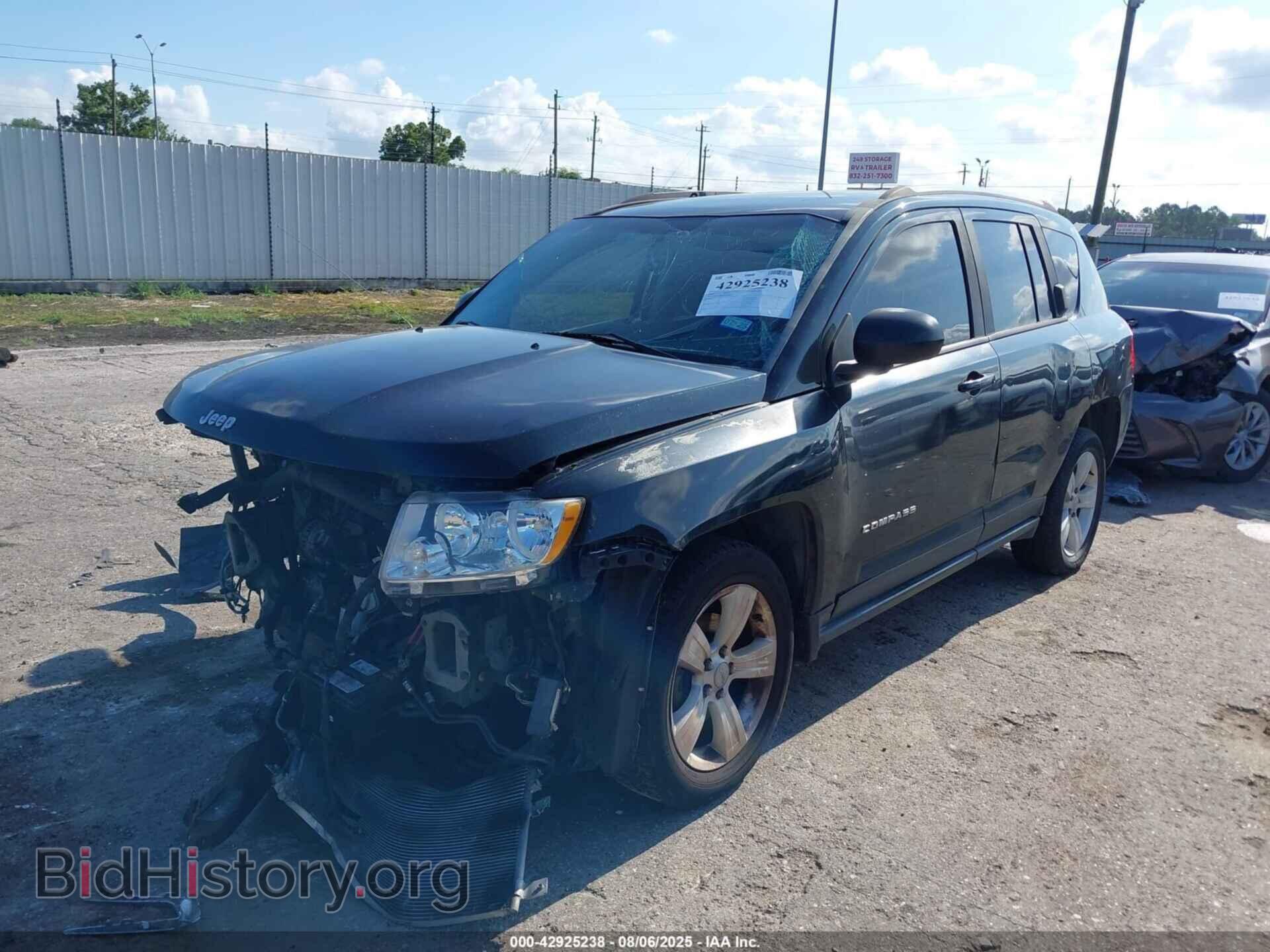 2013 JEEP COMPASS - VIN: 1C4NJCBB6DD184524 - Фото 2
