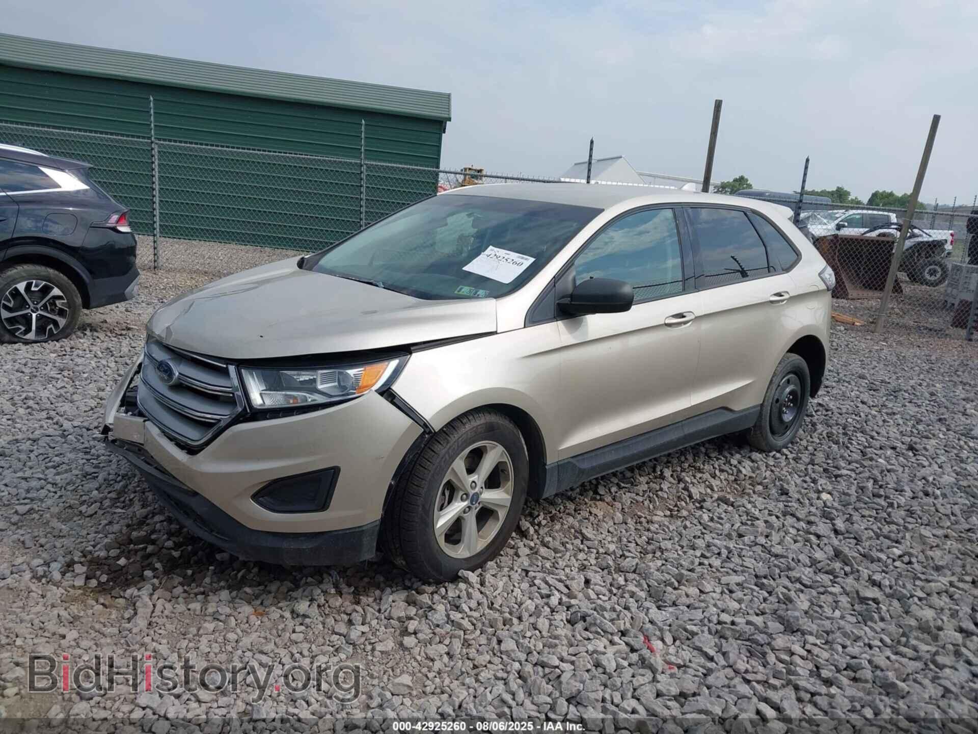 2017 FORD EDGE - VIN: 2FMPK4G97HBB35390 - Фото 2