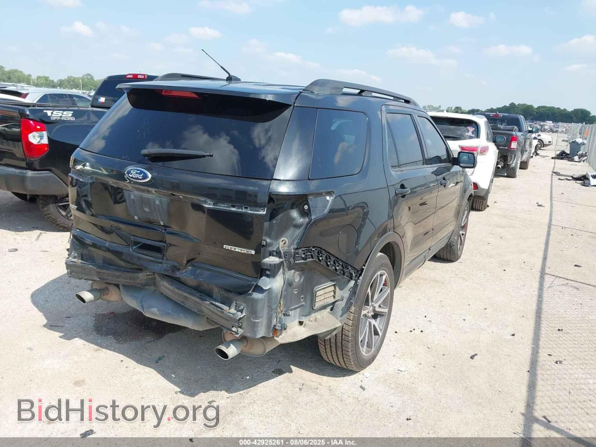 2015 FORD EXPLORER - VIN: 1FM5K7D88FGB01372 - Фото 4