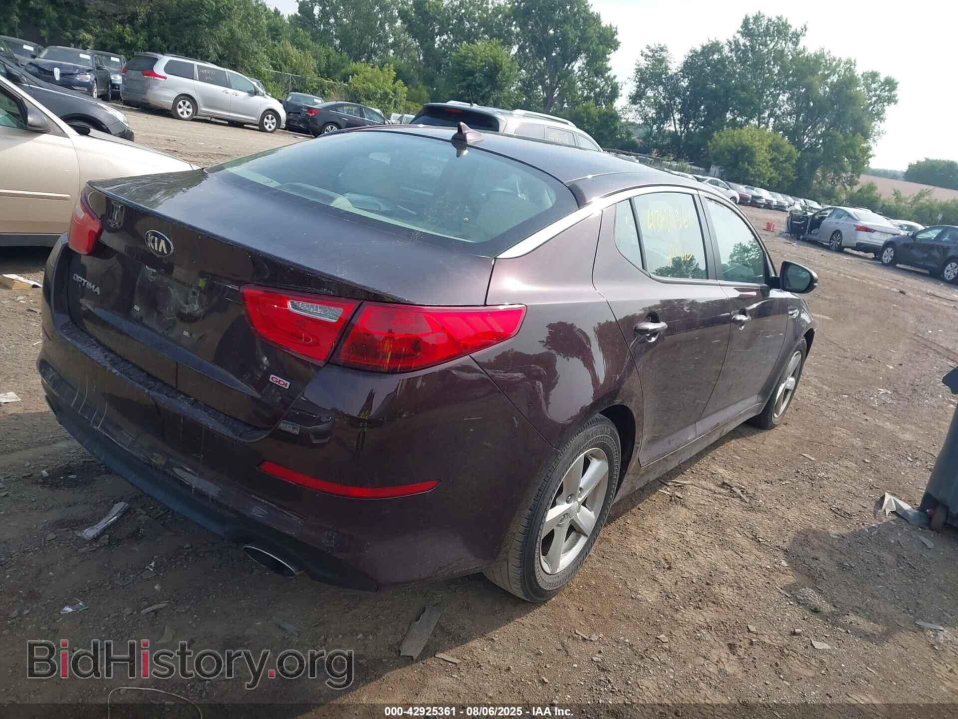 2015 KIA OPTIMA - VIN: 5XXGM4A71FG467327 - Фото 4