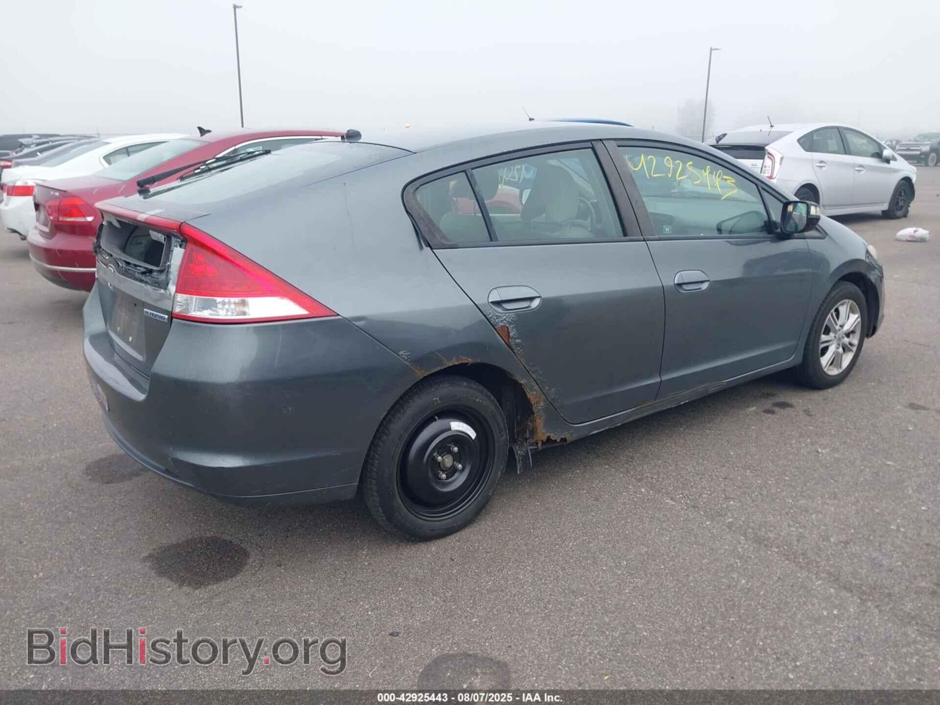 2010 HONDA INSIGHT - VIN: JHMZE2H74AS021217 - Фото 4
