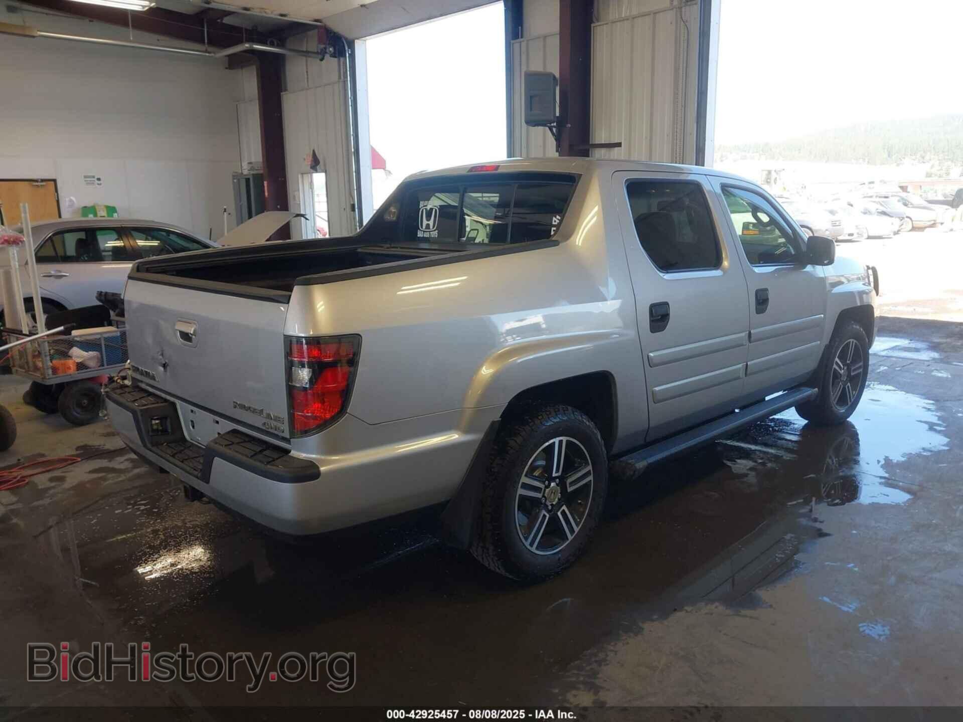 2013 HONDA RIDGELINE - VIN: 5FPYK1F74DB004753 - Фото 4