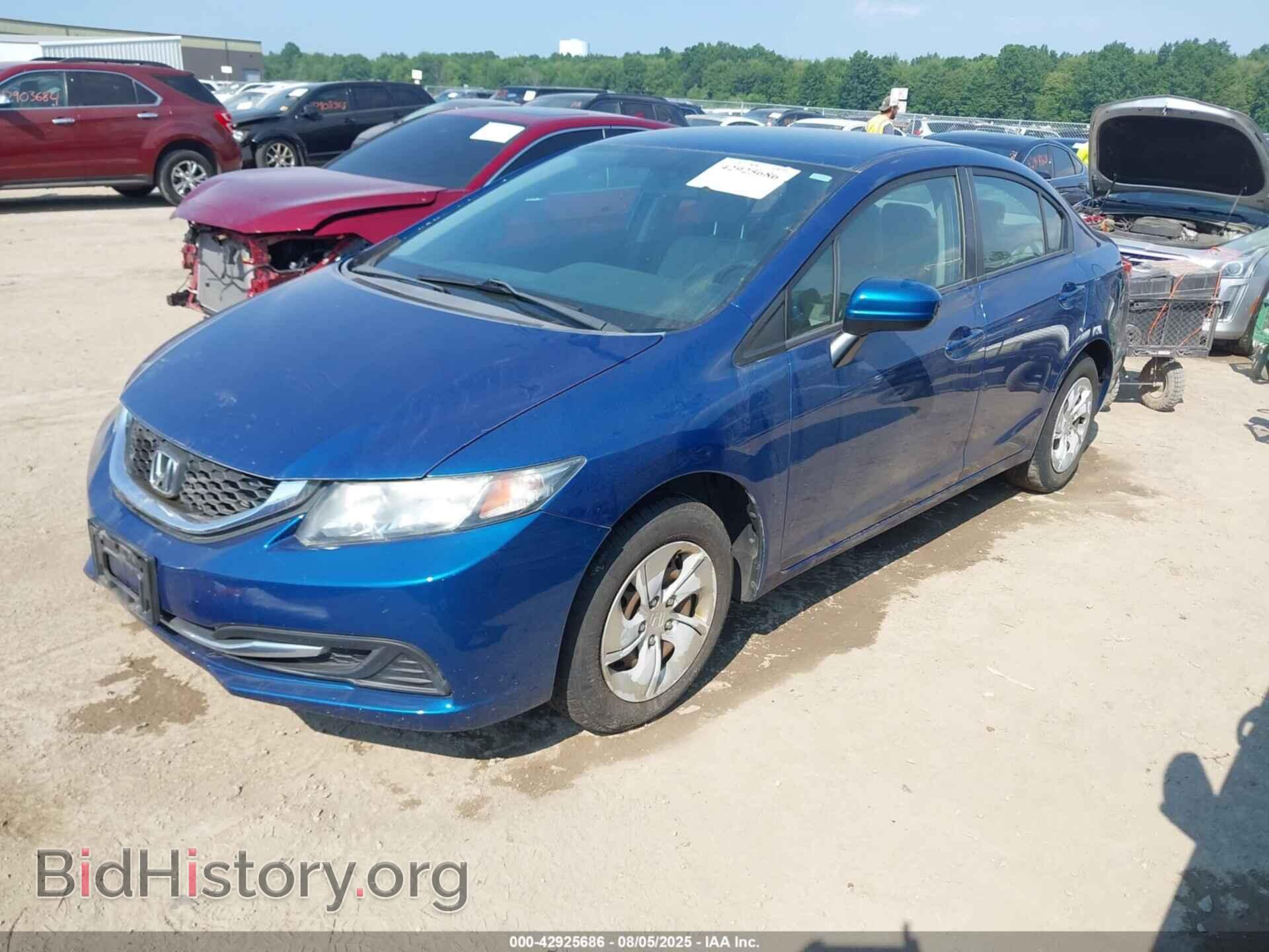 2014 HONDA CIVIC - VIN: 19XFB2F50EE008357 - Фото 2