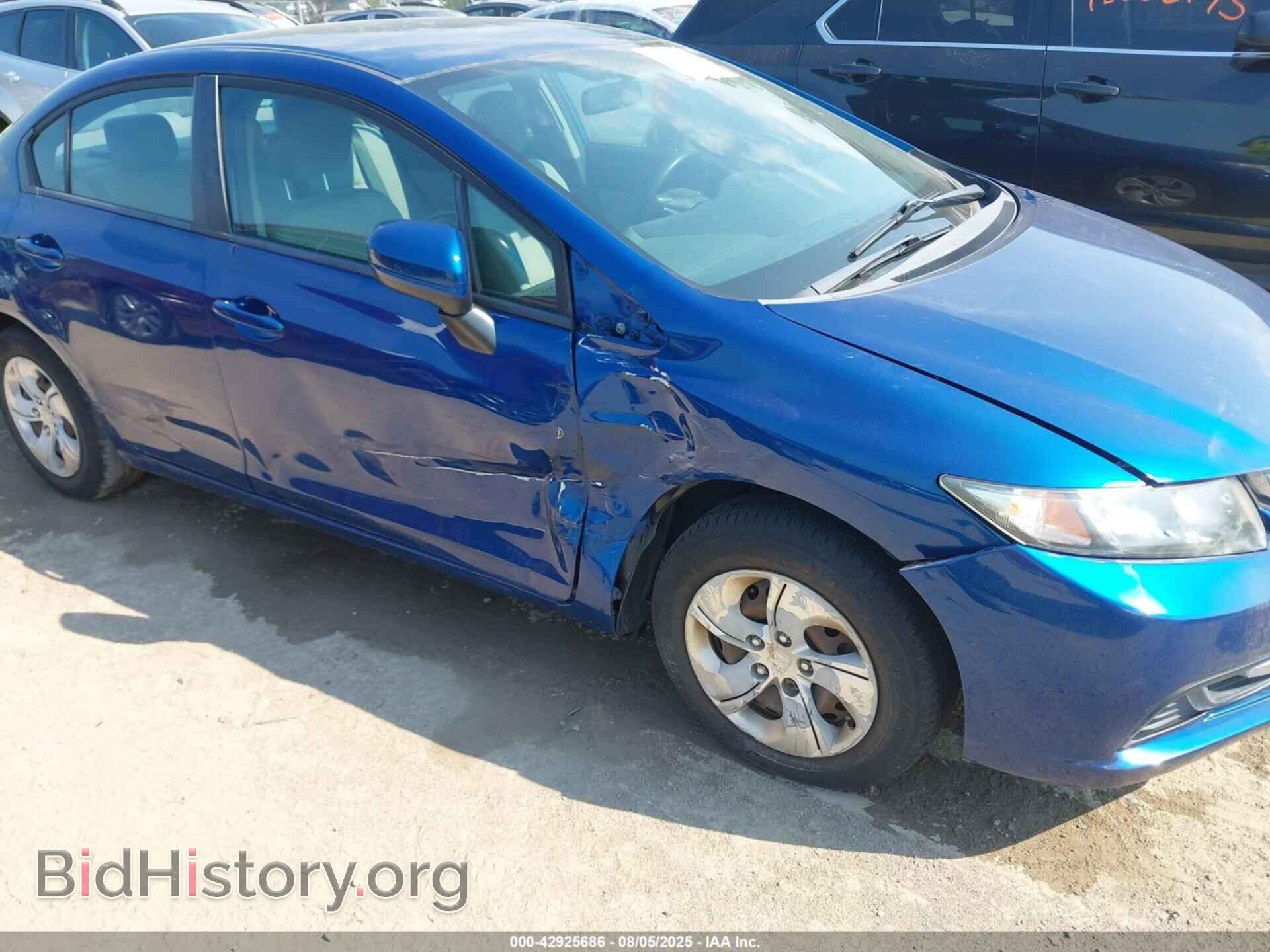 2014 HONDA CIVIC - VIN: 19XFB2F50EE008357 - Фото 6