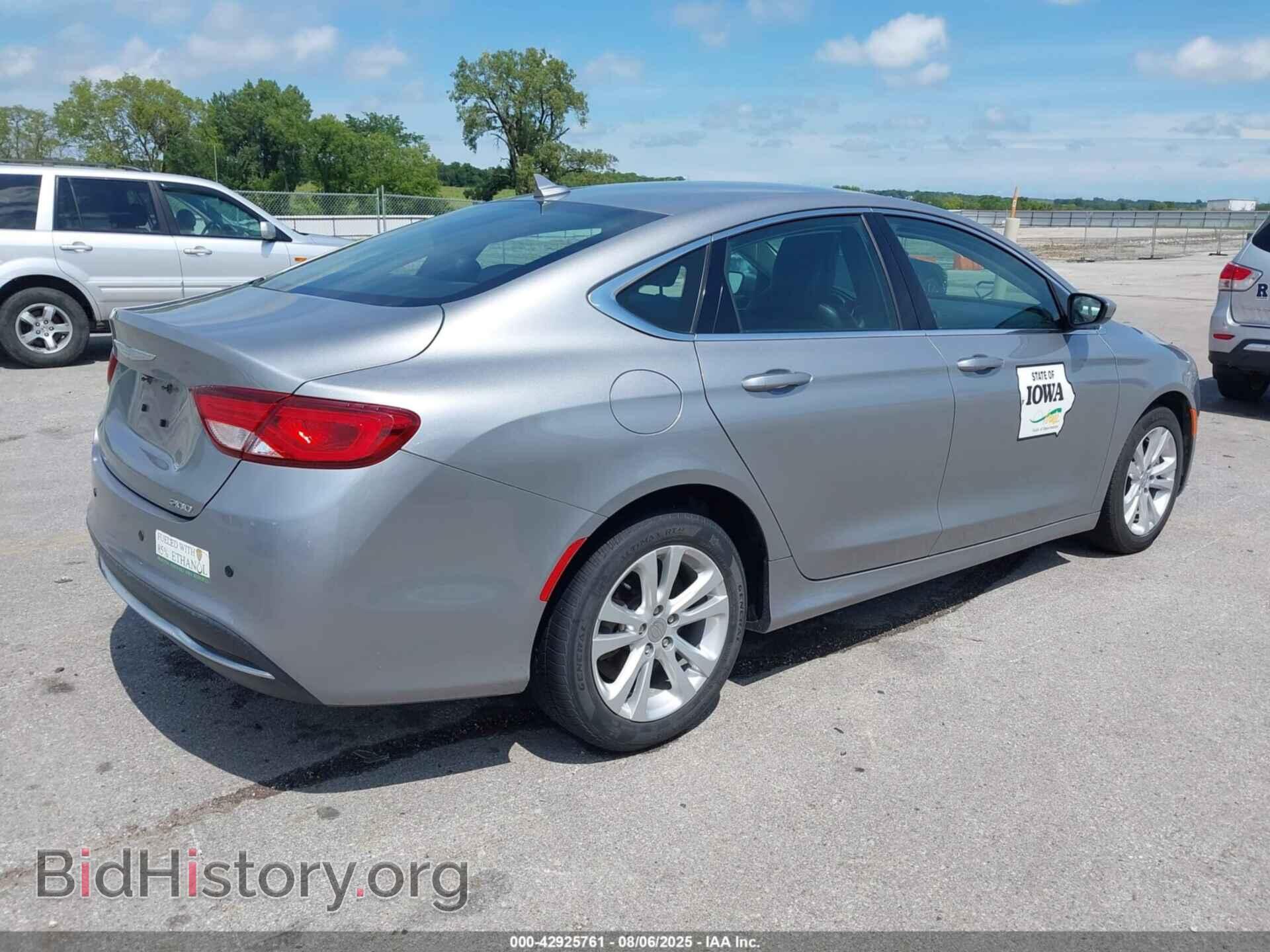2016 CHRYSLER 200 - VIN: 1C3CCCAB3GN186950 - Фото 4
