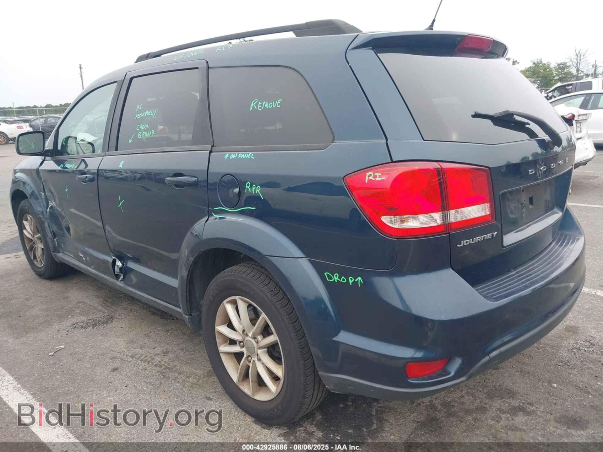 2013 DODGE JOURNEY - VIN: 3C4PDCBB0DT565473 - Фото 3